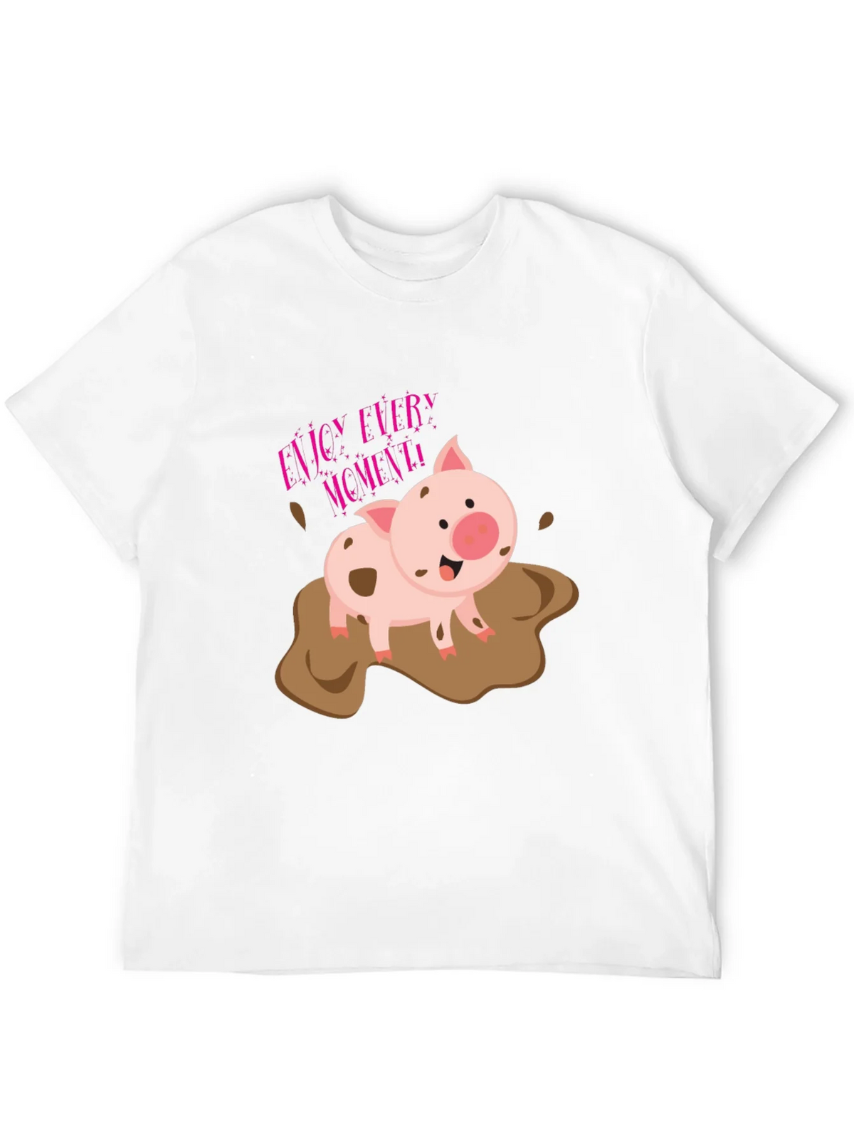 Enjoy Every Moment Pig T-Shirt product image 3