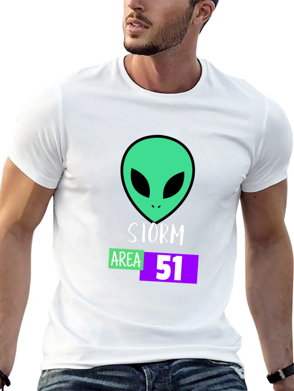 Storm Area 51 Alien Graphic T-Shirt product image 12