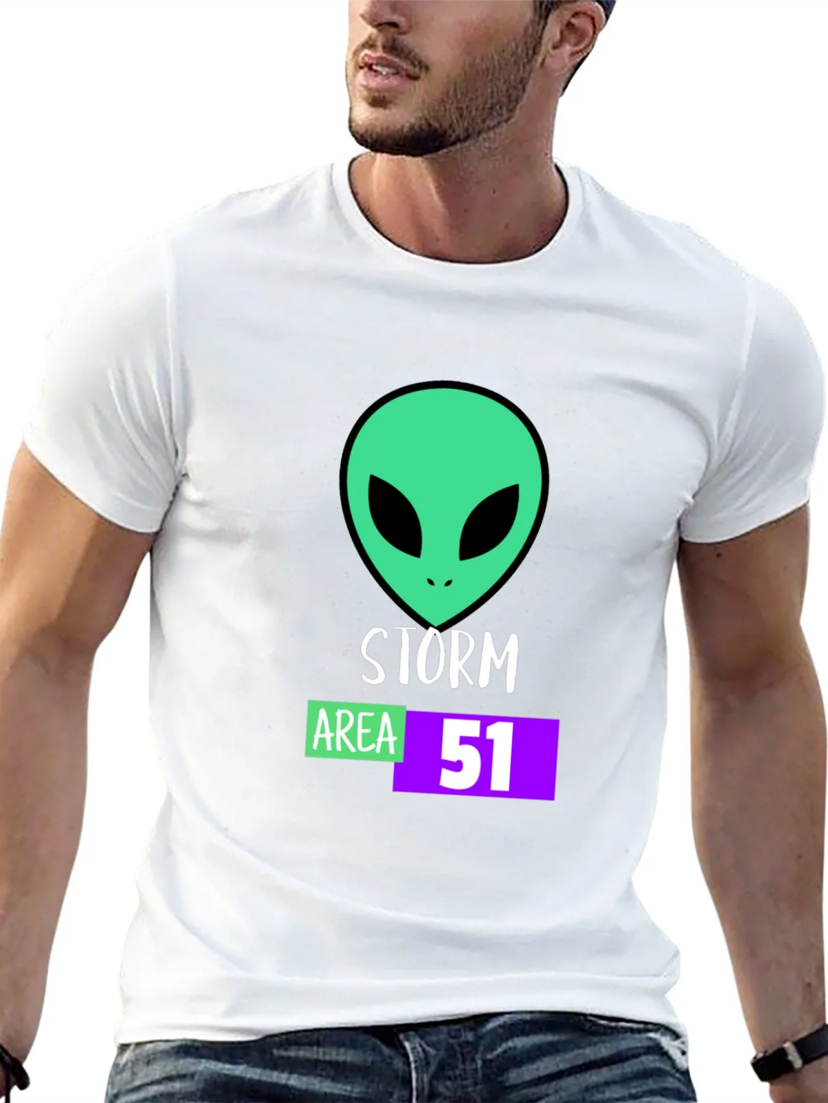 Storm Area 51 Alien Graphic T-Shirt product image 12