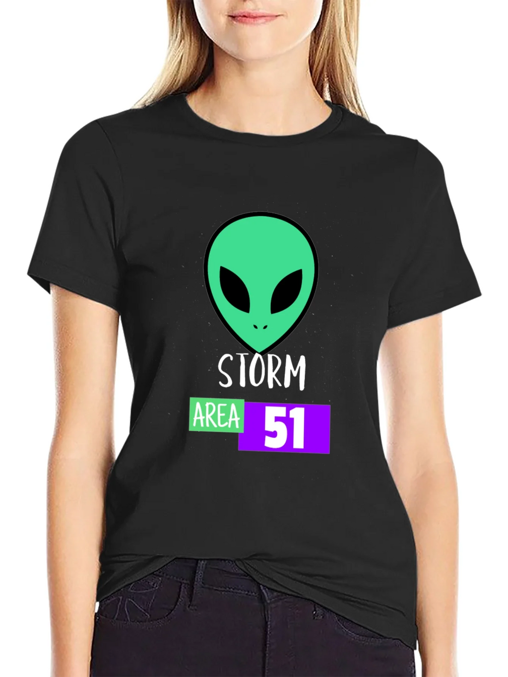 Storm Area 51 Alien Graphic T-Shirt product image 2