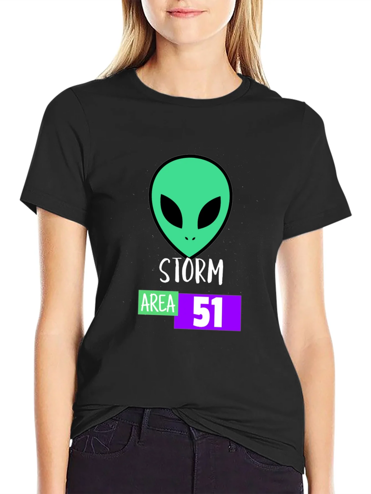 Storm Area 51 Alien Graphic T-Shirt product image 2