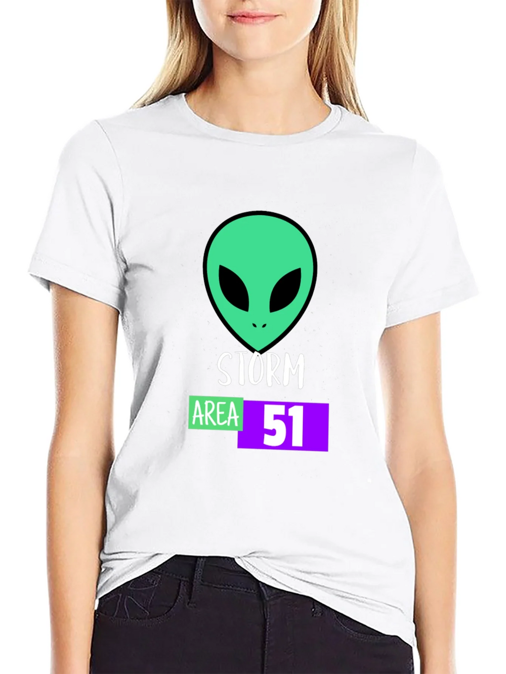 Storm Area 51 Alien Graphic T-Shirt product image 8
