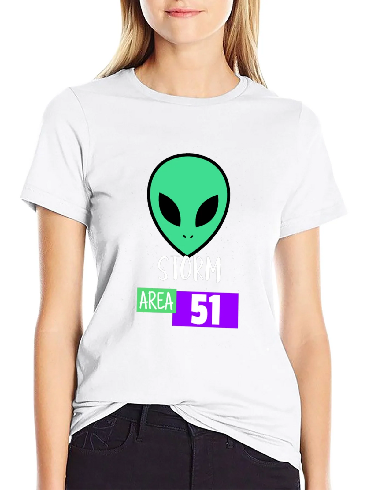Storm Area 51 Alien Graphic T-Shirt product image 8