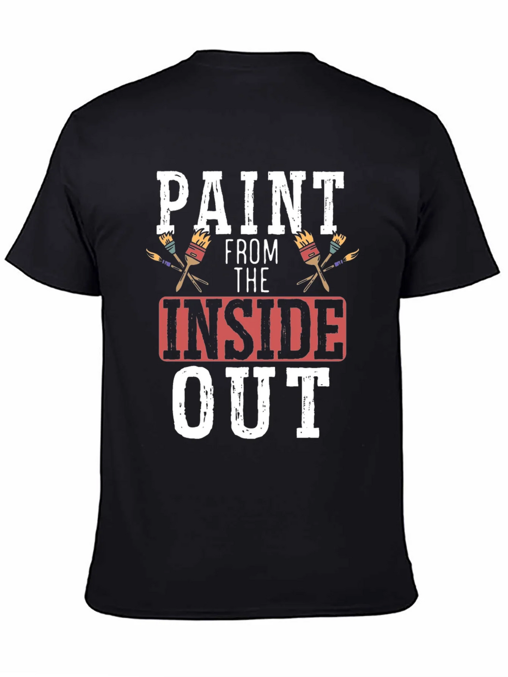 Paint From The Inside Out T-Shirt - Artistic Expression product image 4