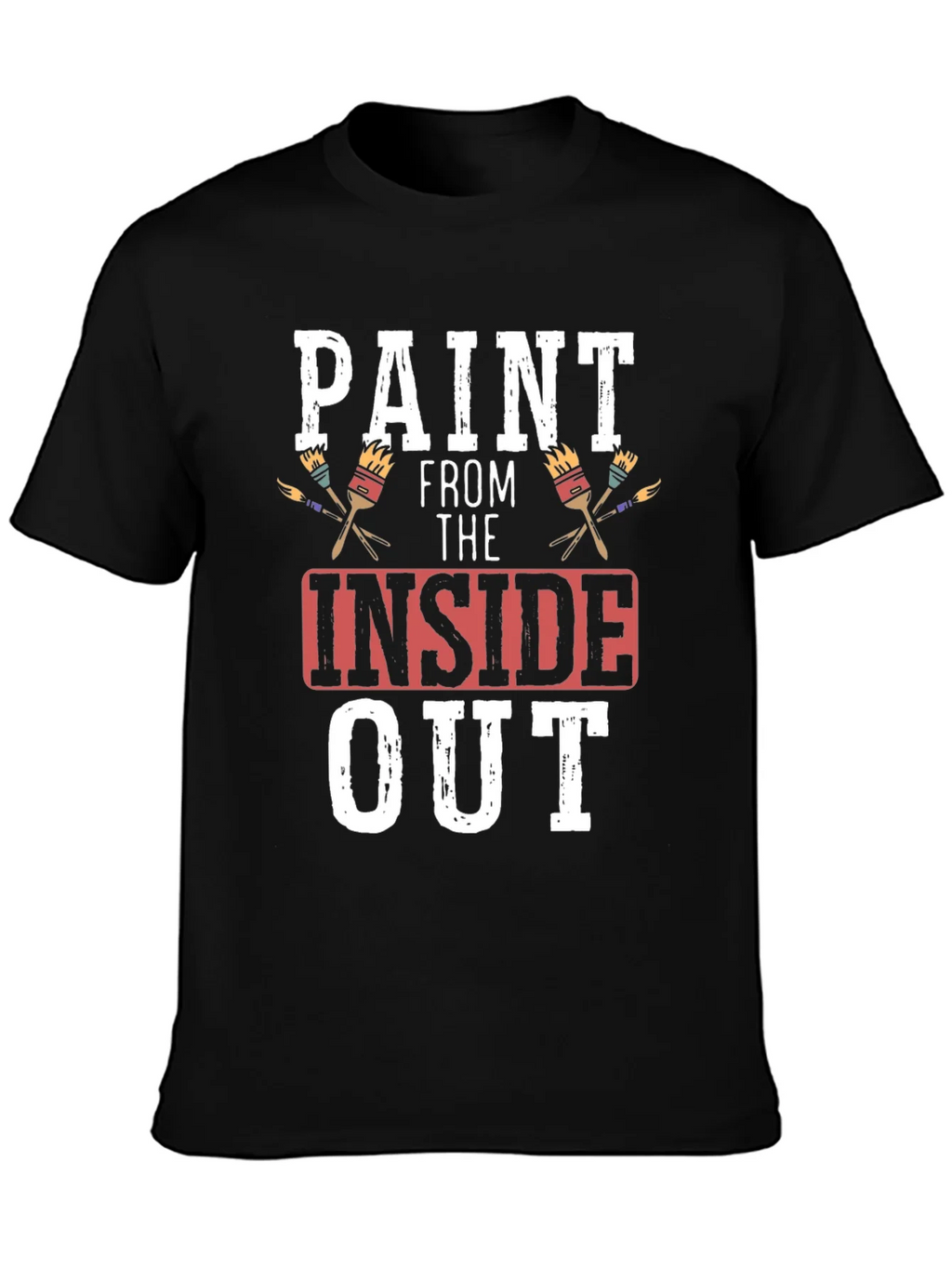 Paint From The Inside Out T-Shirt - Artistic Expression product image 3