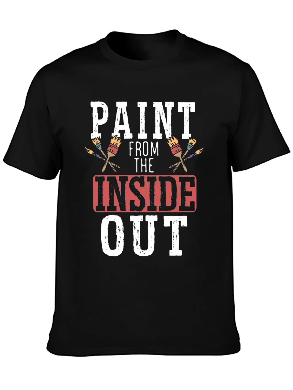 Paint From The Inside Out T-Shirt - Artistic Expression product image 3