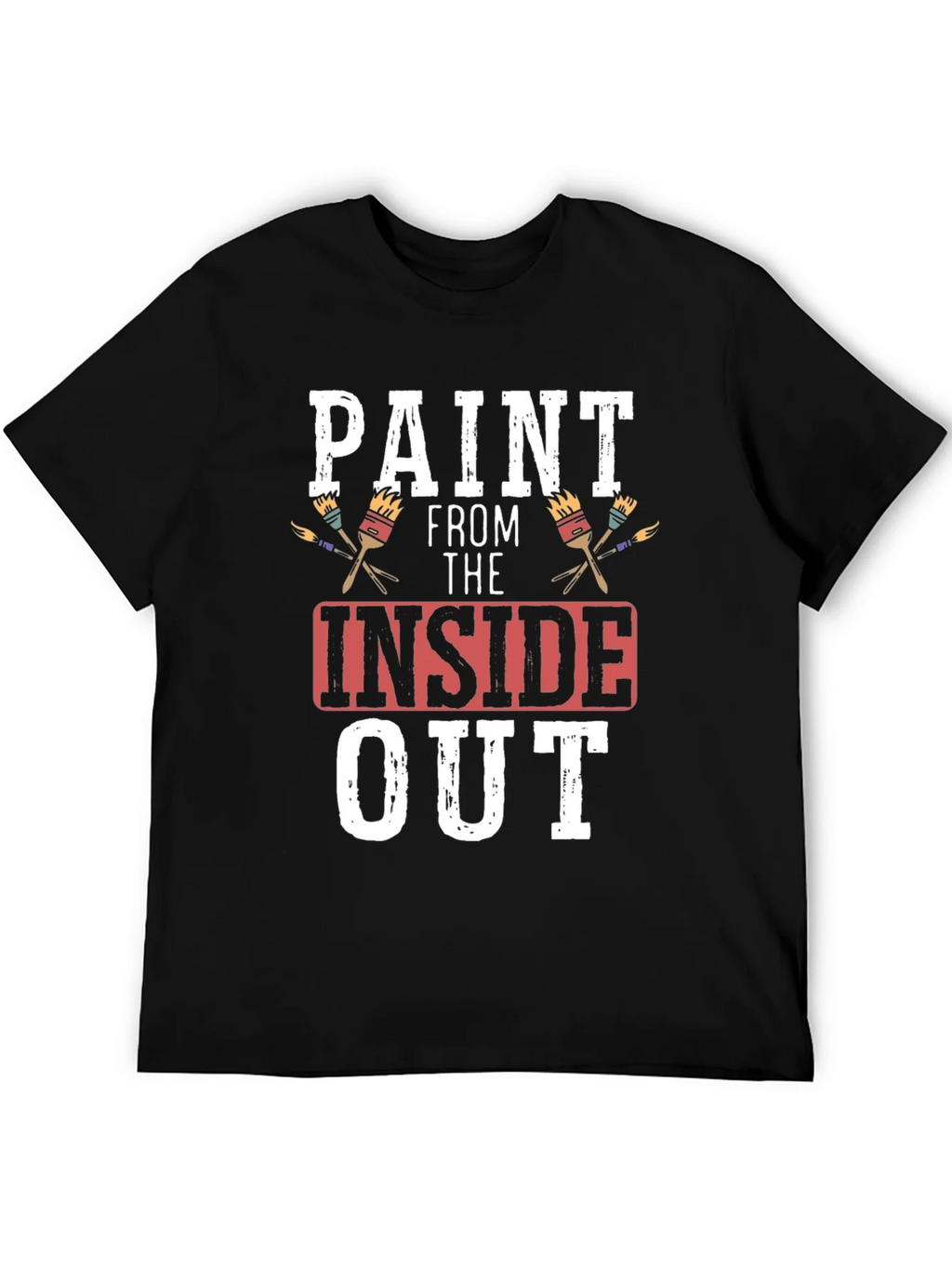 Paint From The Inside Out T-Shirt - Artistic Expression product image 5