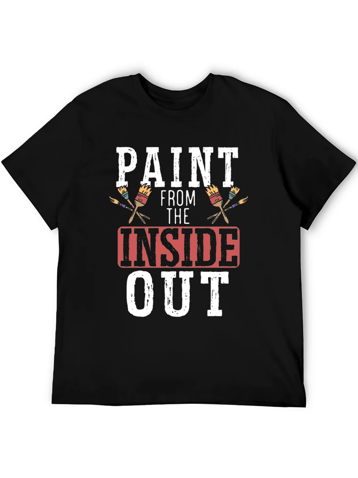Paint From The Inside Out T-Shirt - Artistic Expression product image 5