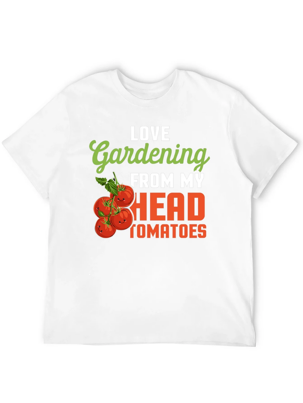 Gardening Tomato Humor T-Shirt - Love From My Head Tomatoes product image 11
