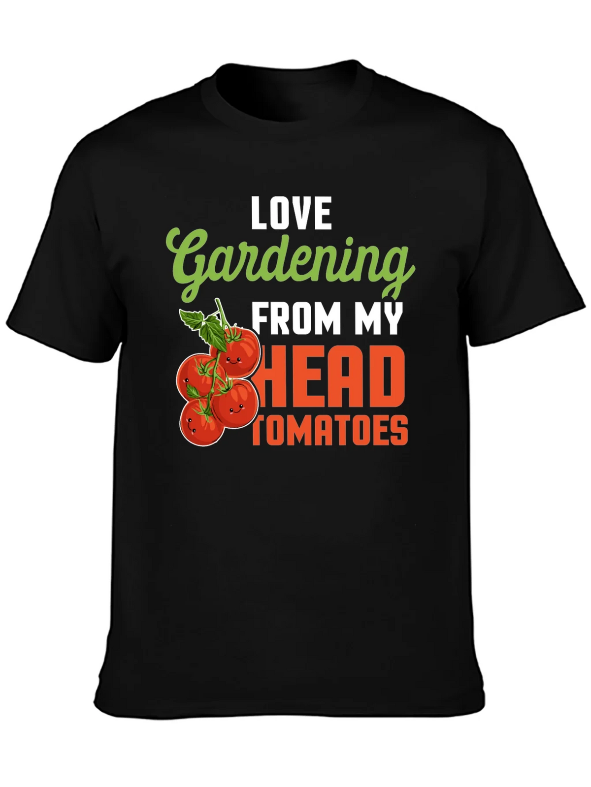 Gardening Tomato Humor T-Shirt - Love From My Head Tomatoes product image 3