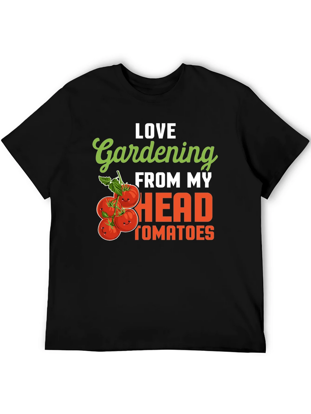 Gardening Tomato Humor T-Shirt - Love From My Head Tomatoes product image 5