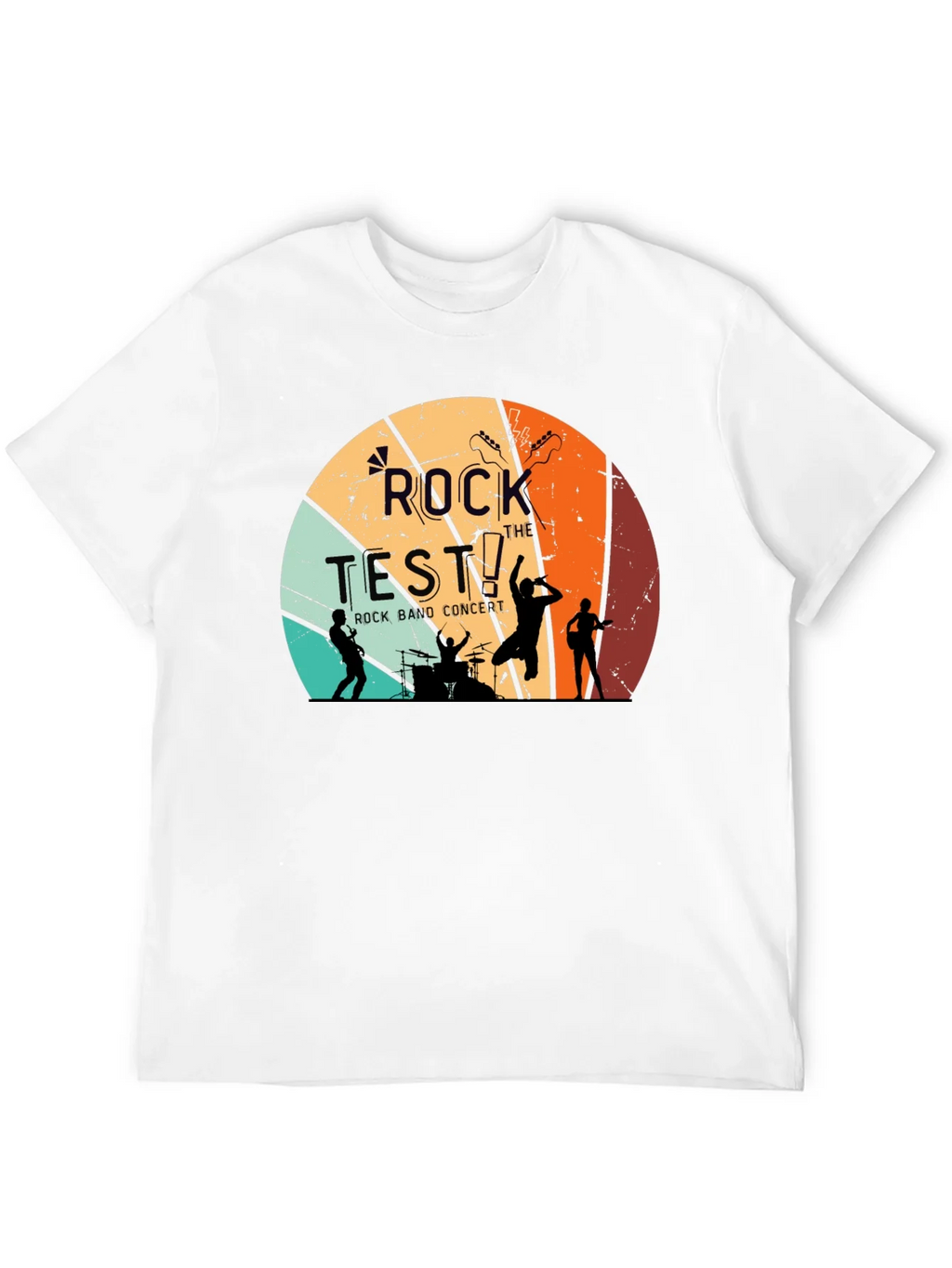 Rock the Test Retro Band T-Shirt product image 11