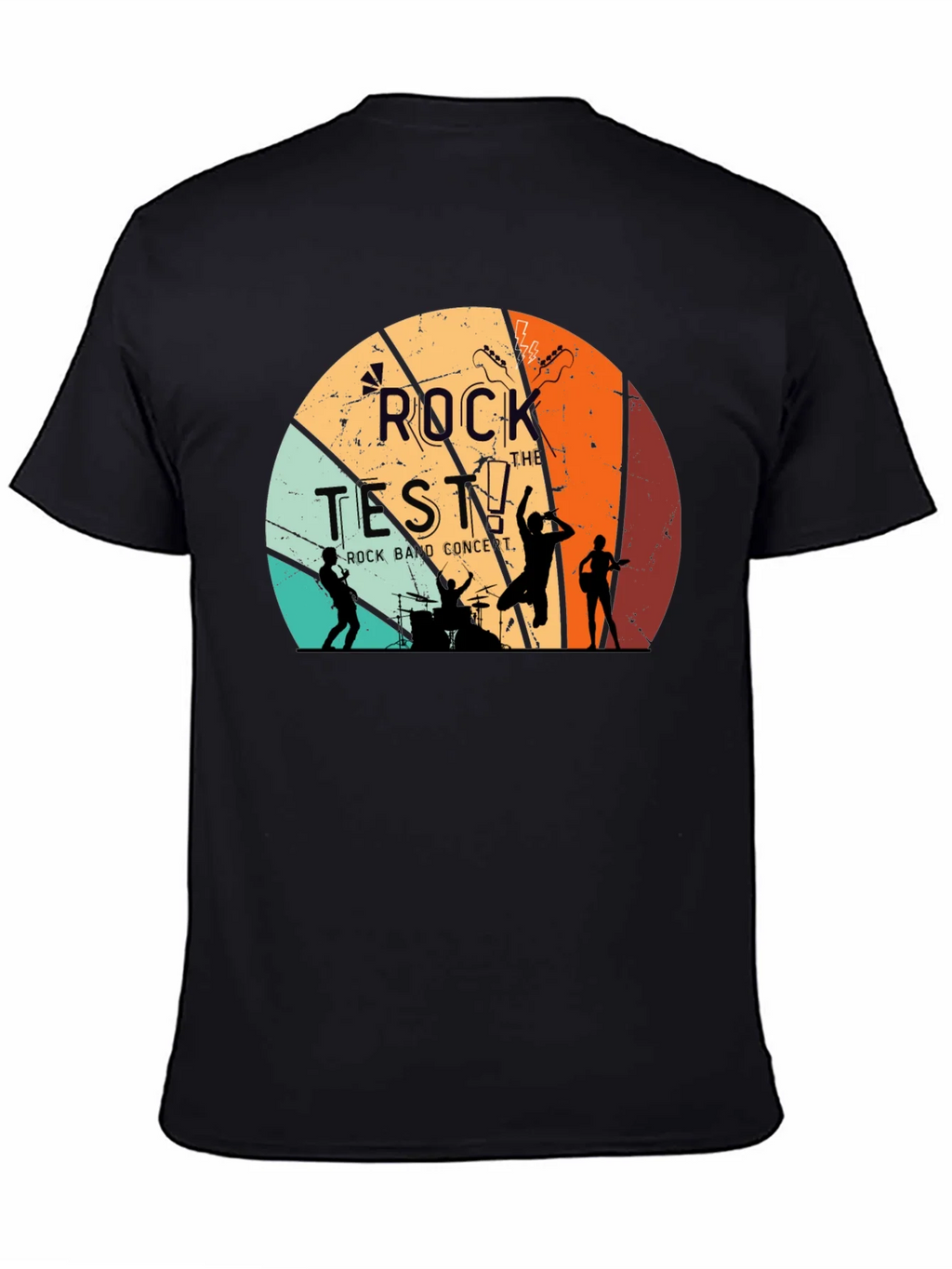 Rock the Test Retro Band T-Shirt product image 4