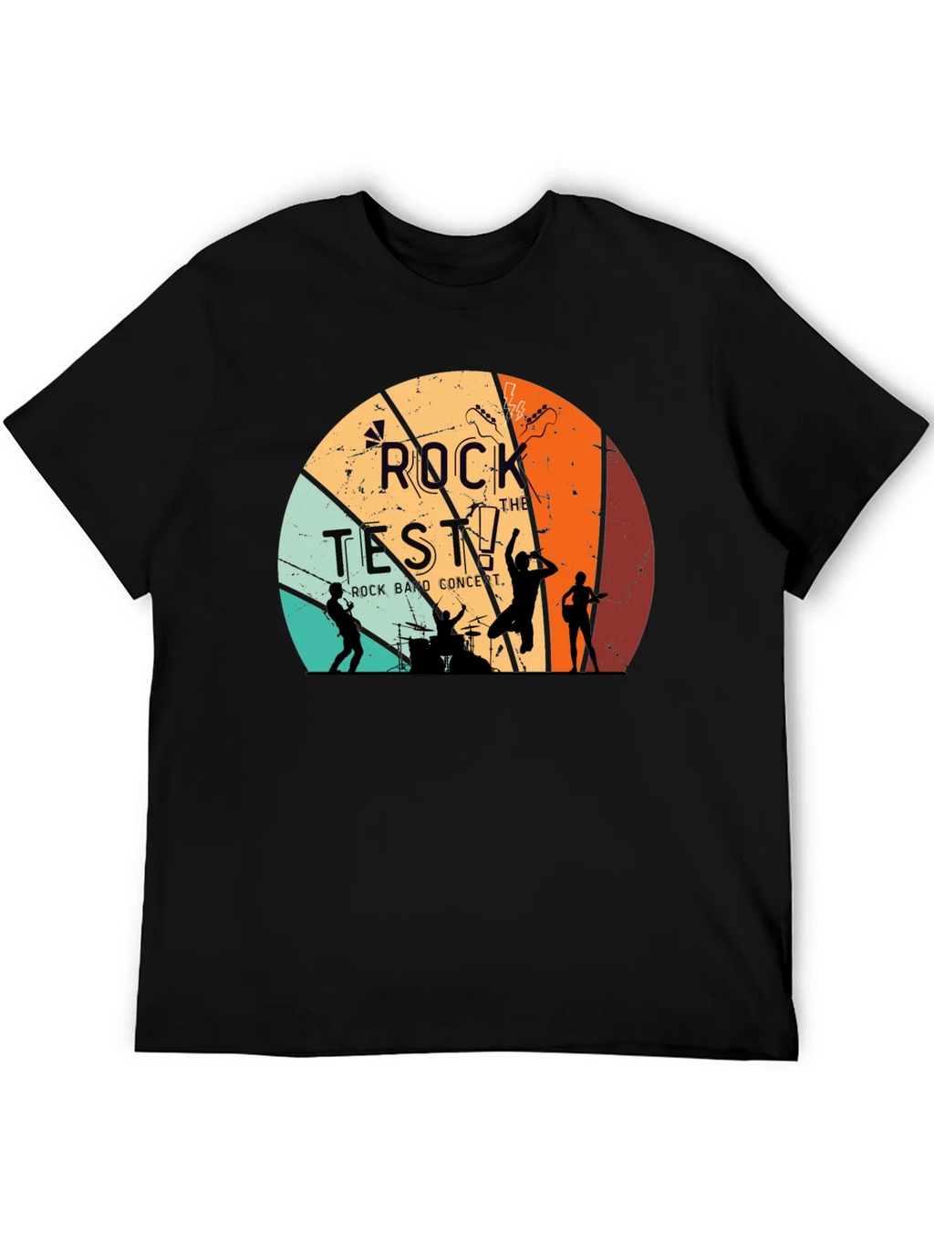 Rock the Test Retro Band T-Shirt product image 5
