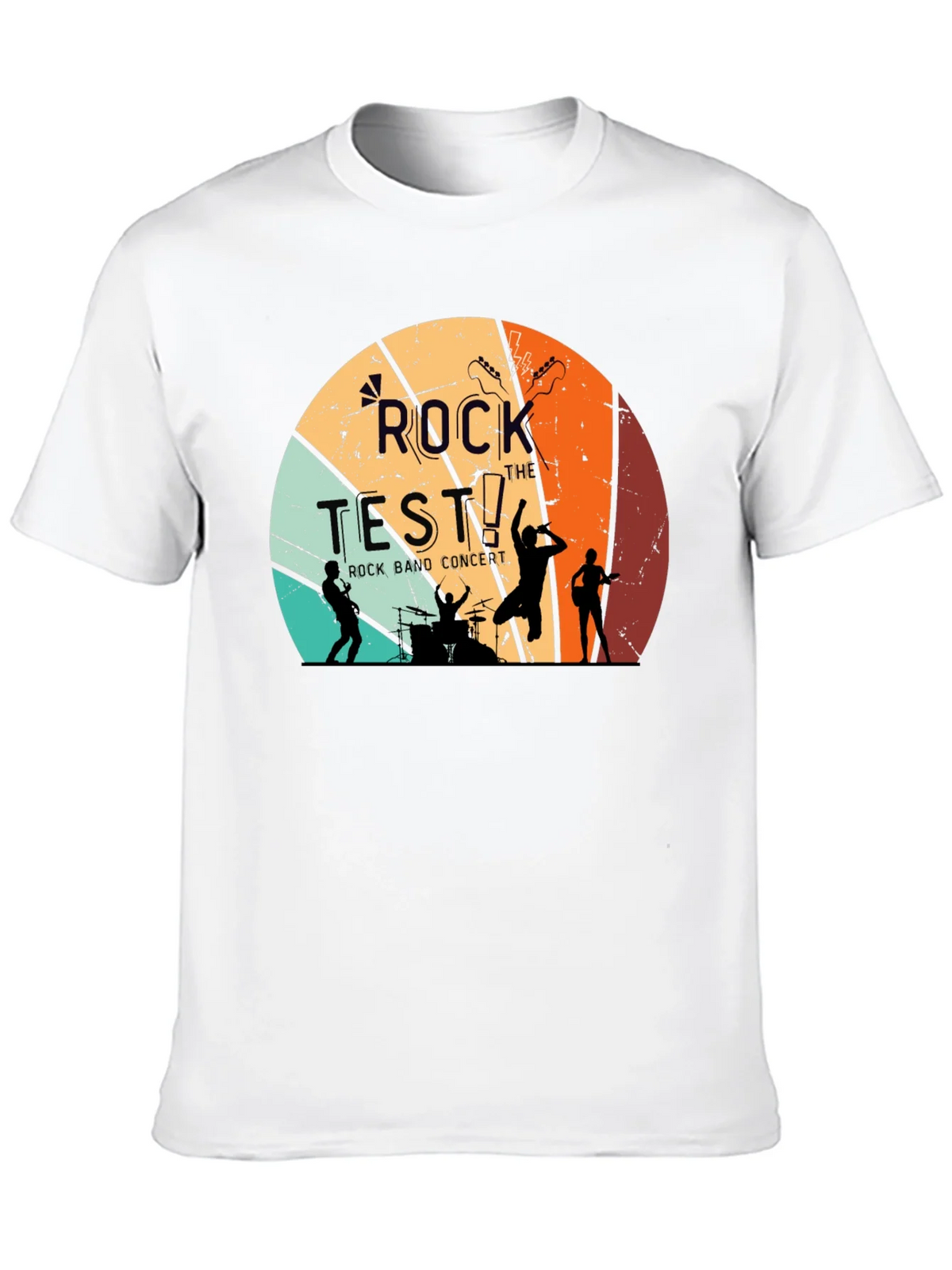 Rock the Test Retro Band T-Shirt product image 9