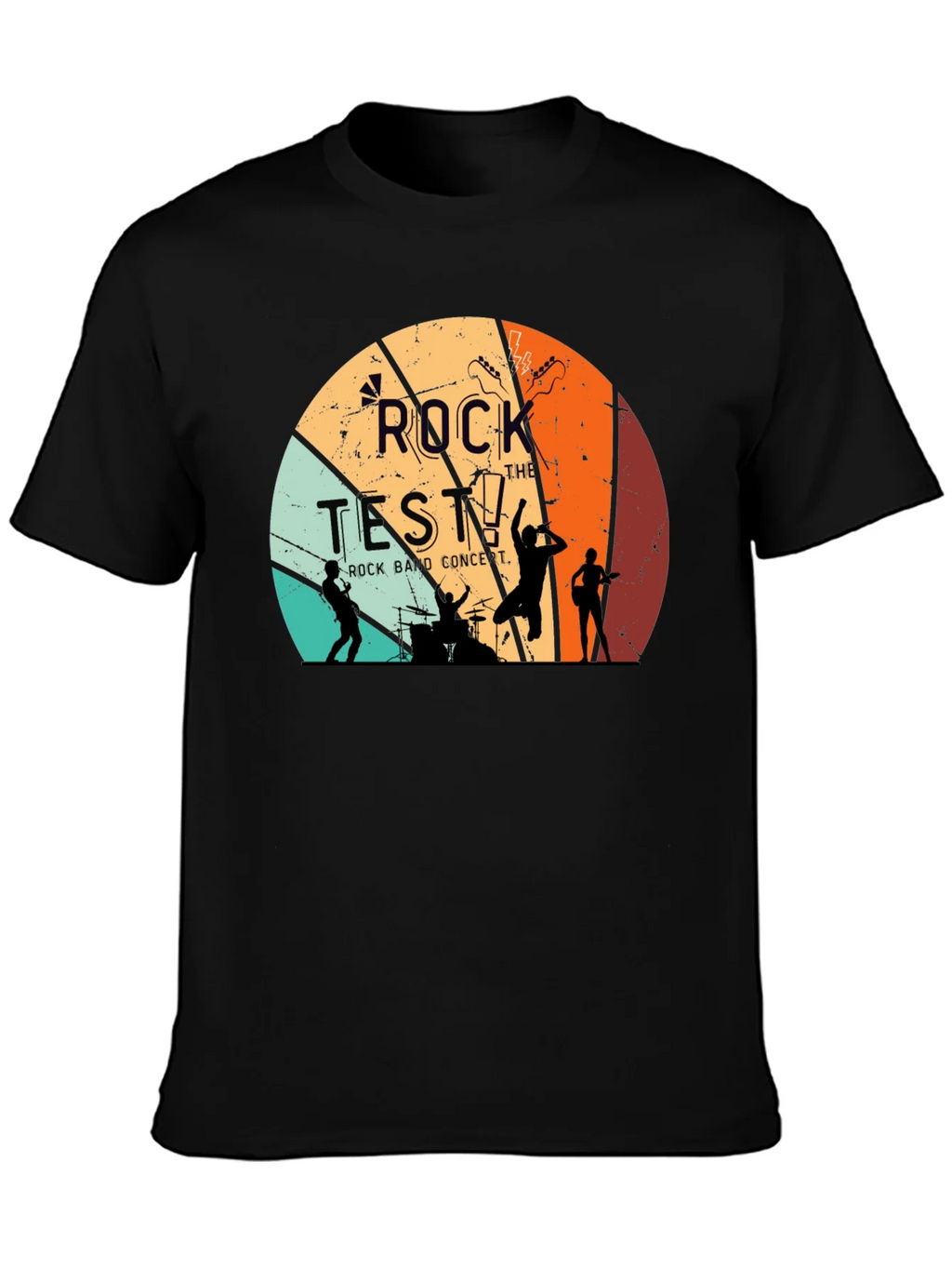Rock the Test Retro Band T-Shirt product image 3
