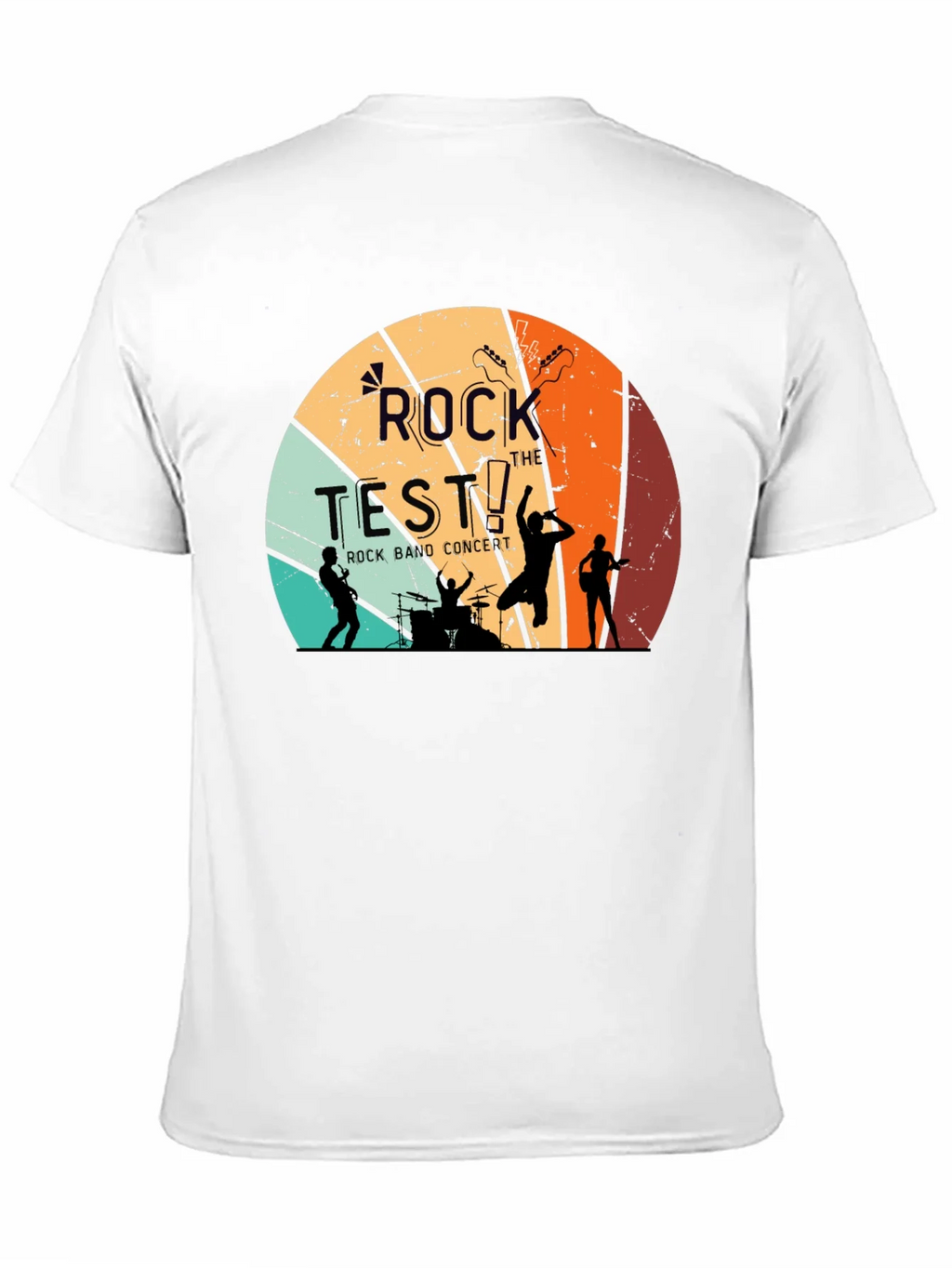 Rock the Test Retro Band T-Shirt product image 10
