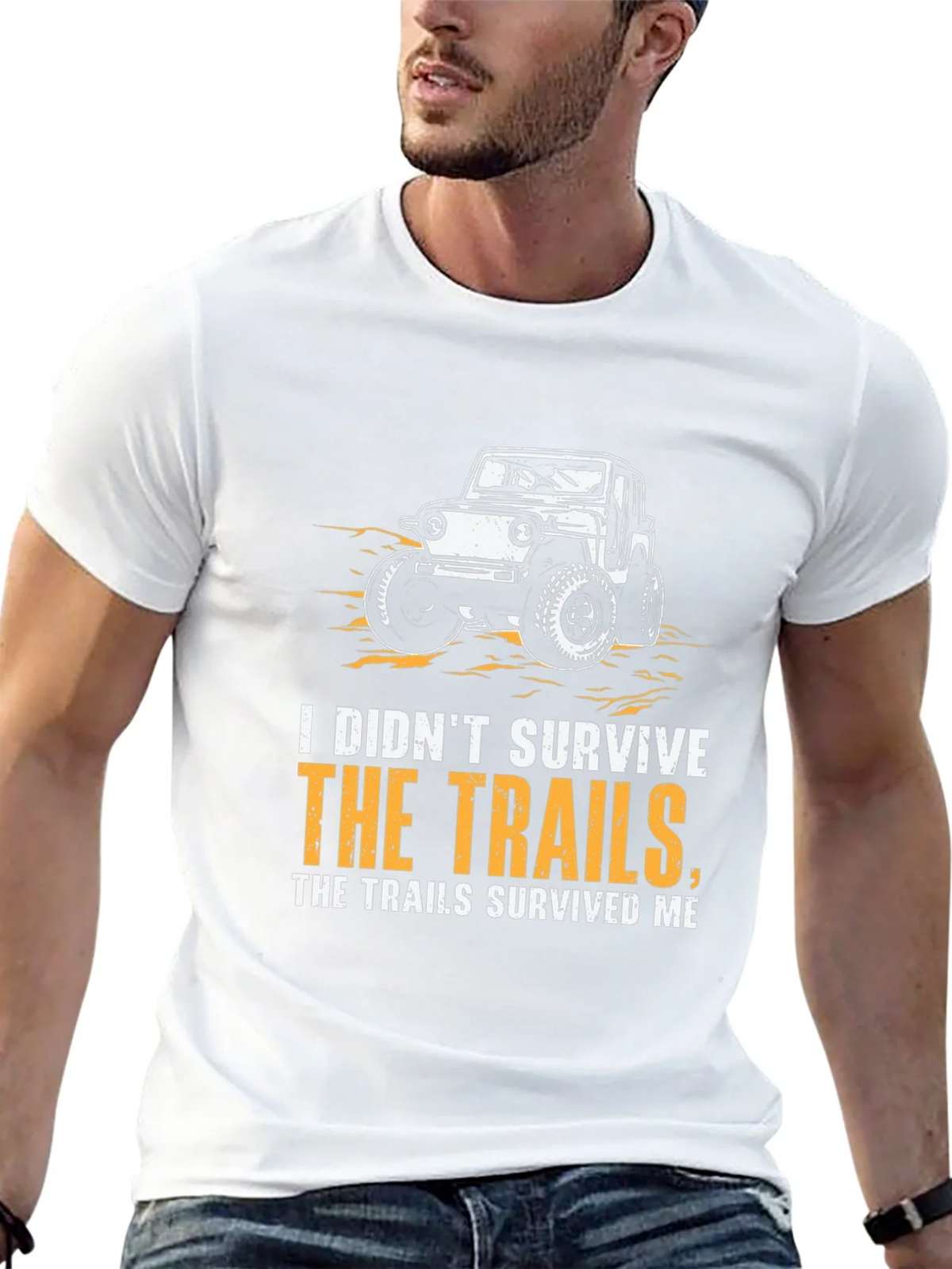 Off-Roading Humor Graphic T-Shirt - Trail Survivor product image 12