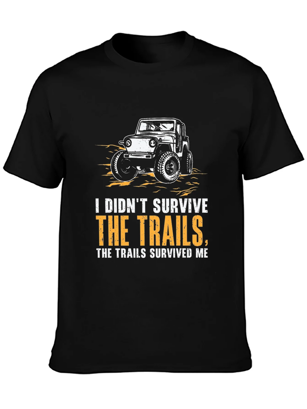 Off-Roading Humor Graphic T-Shirt - Trail Survivor product image 3