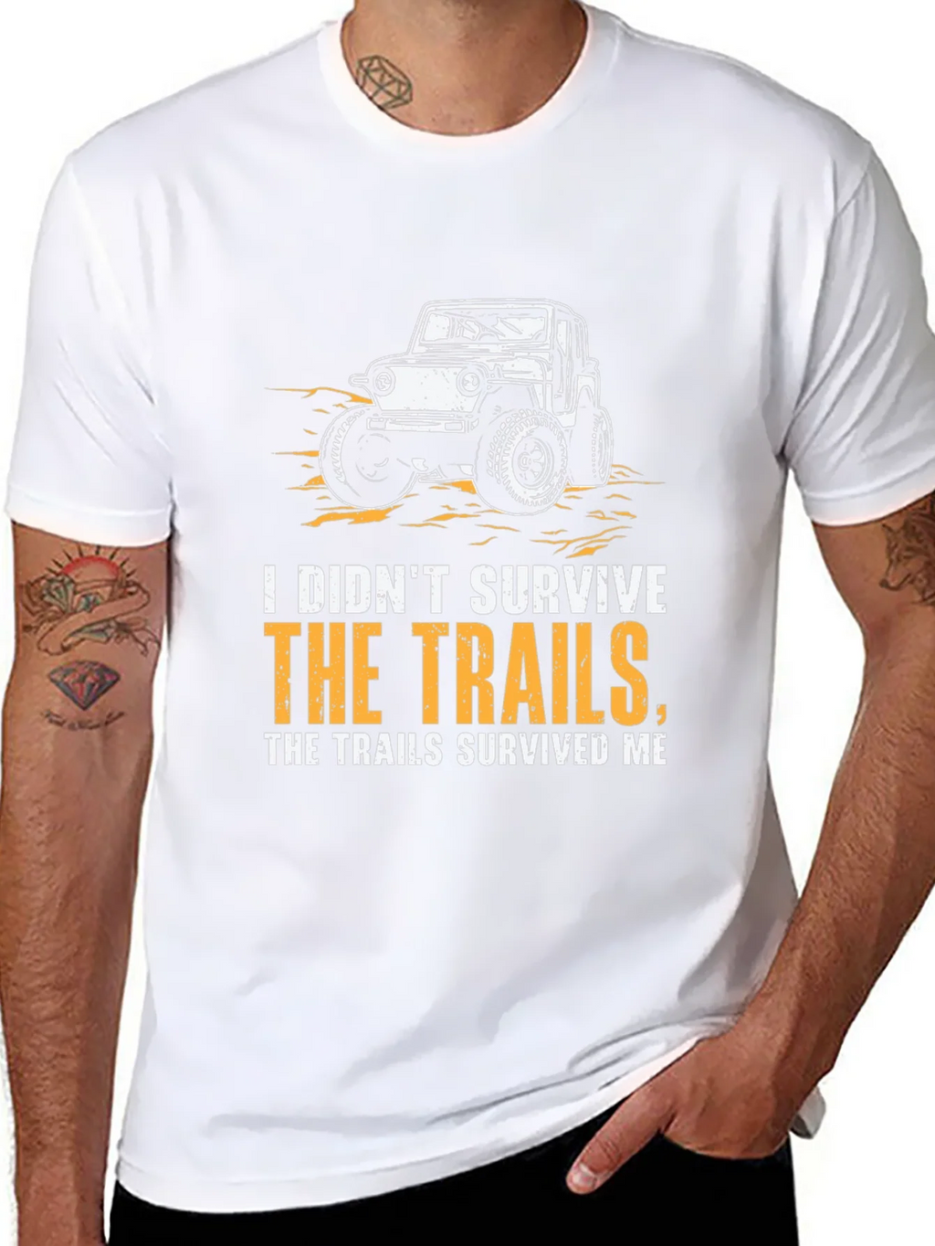 Off-Roading Humor Graphic T-Shirt - Trail Survivor product image 7