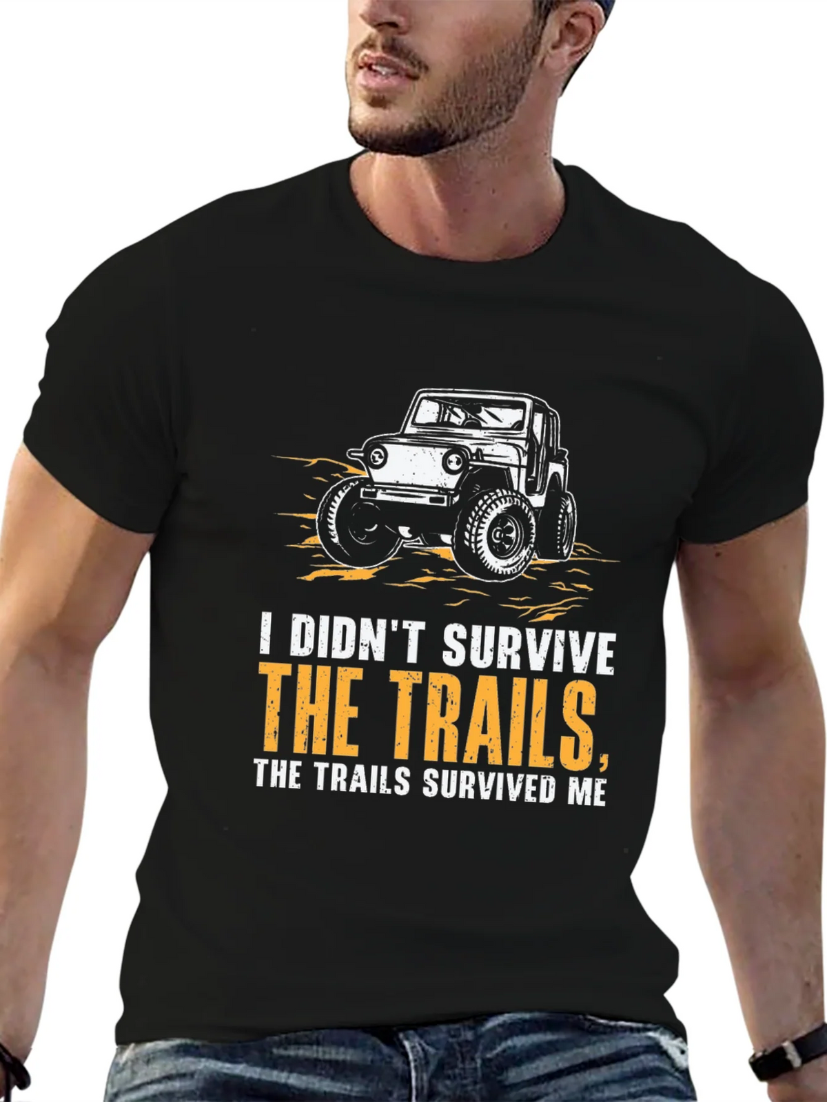 Off-Roading Humor Graphic T-Shirt - Trail Survivor product image 6