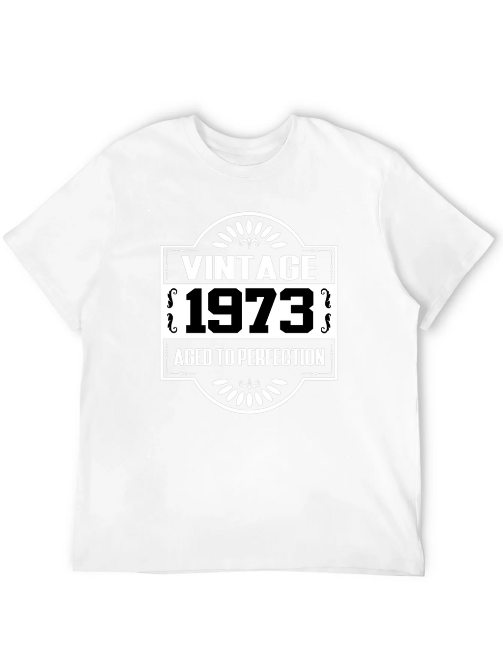 Vintage 1973 Aged to Perfection Black T-Shirt product image 11
