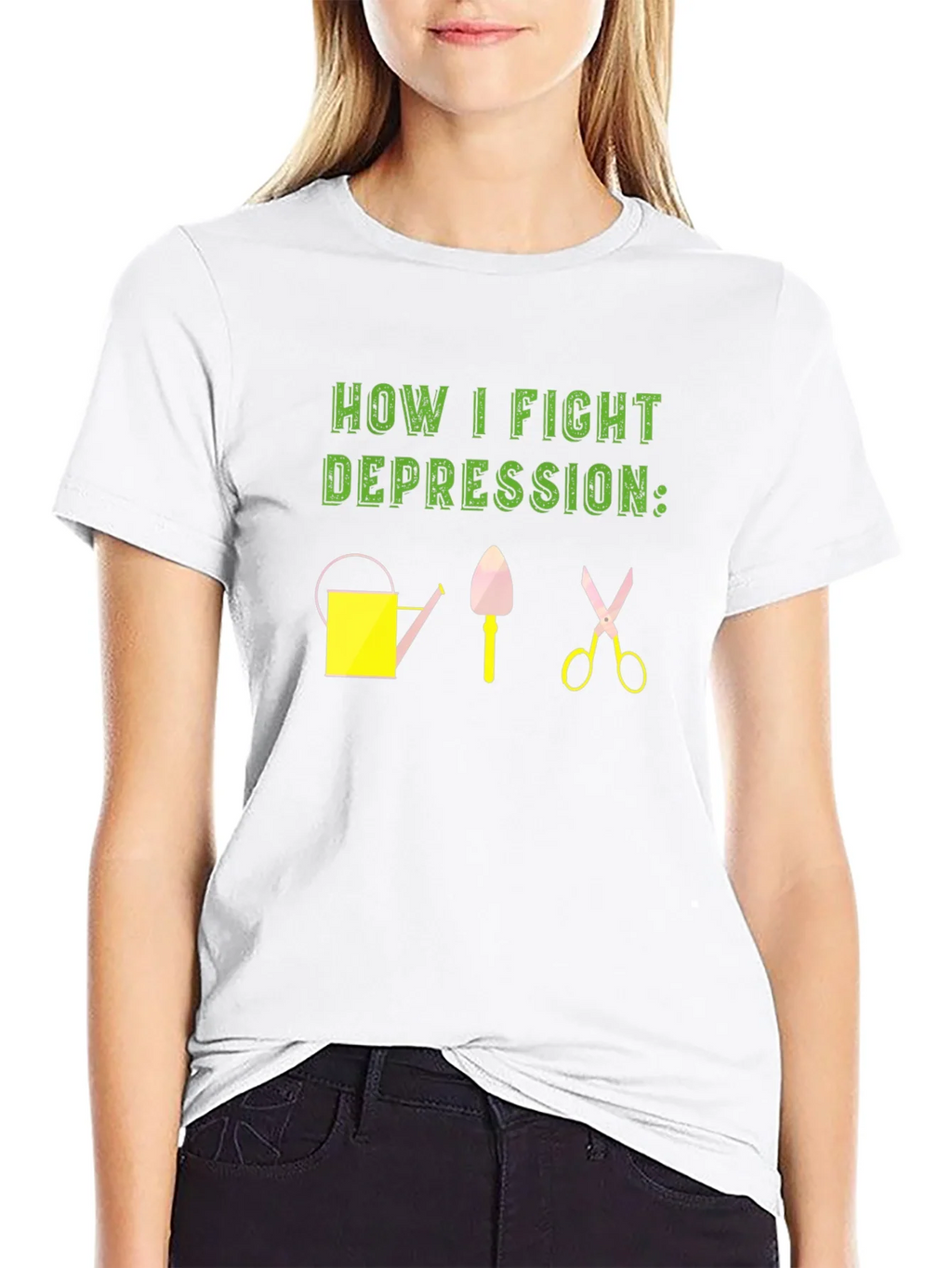 Gardening Therapy T-Shirt - Fight Depression product image 8