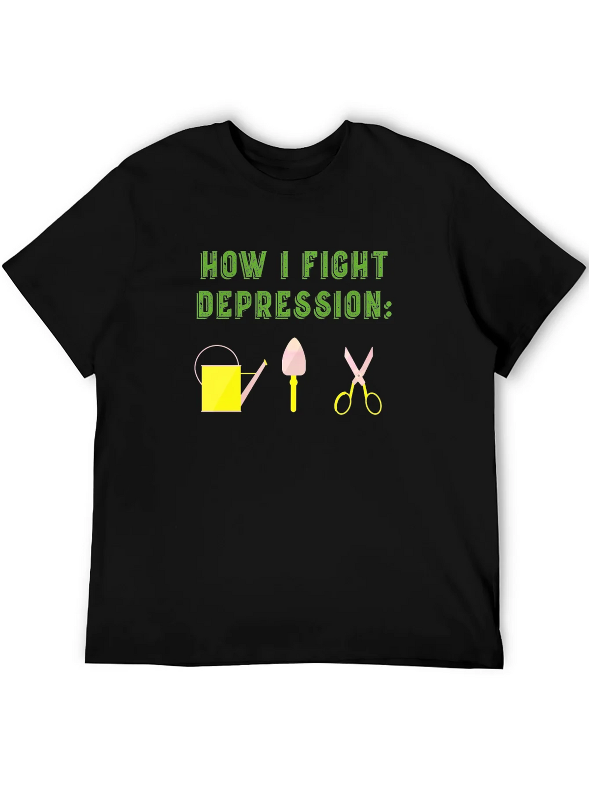 Gardening Therapy T-Shirt - Fight Depression product image 5