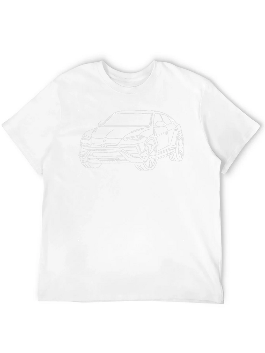 Lamborghini Urus Outline Graphic Tee - Black product image 11