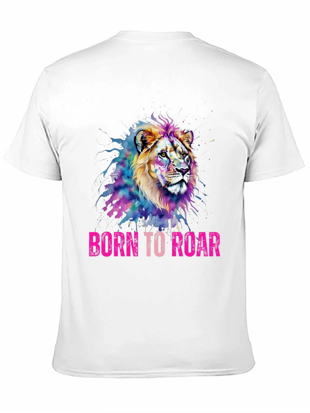 Born to Roar Lion Graphic Tee product image 2
