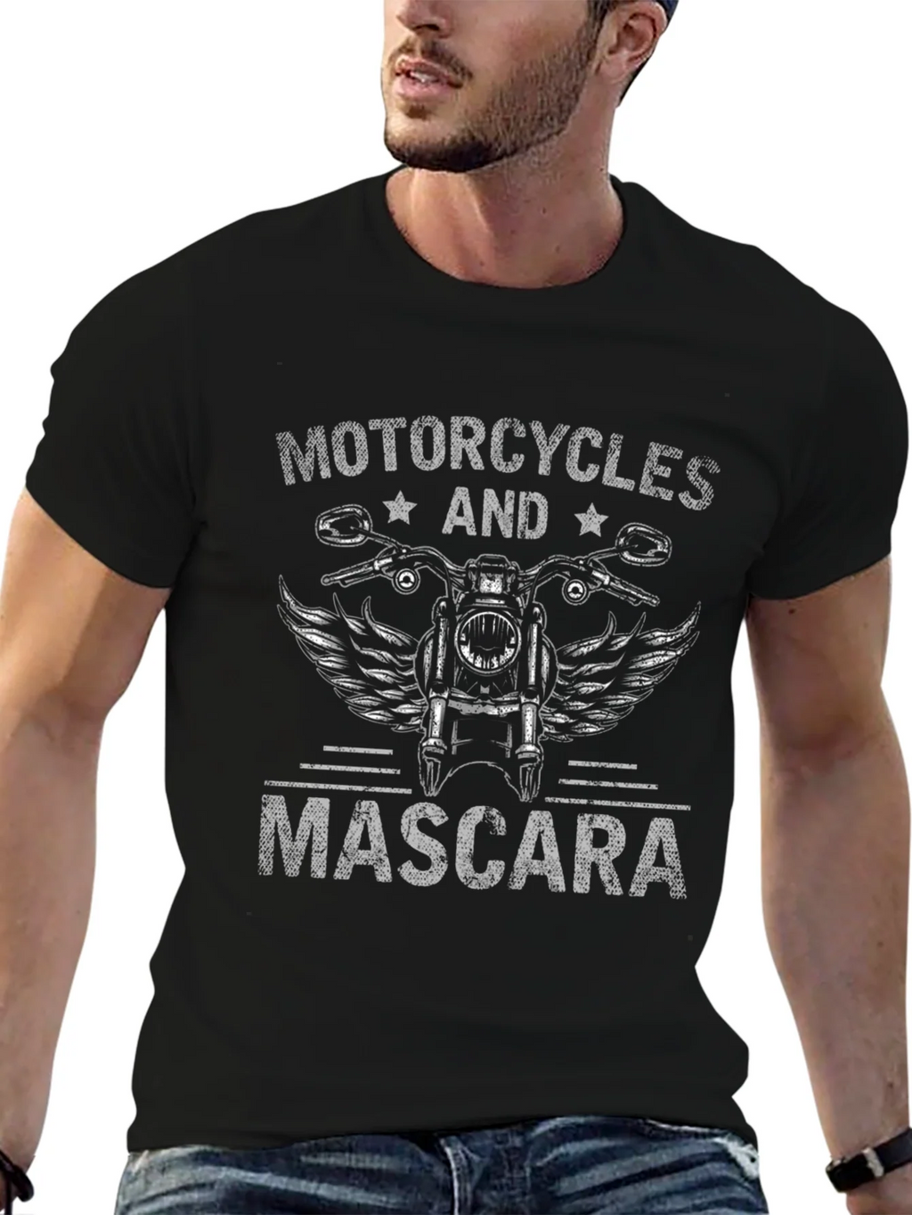 Motorcycles & Mascara Graphic Tee product image 6