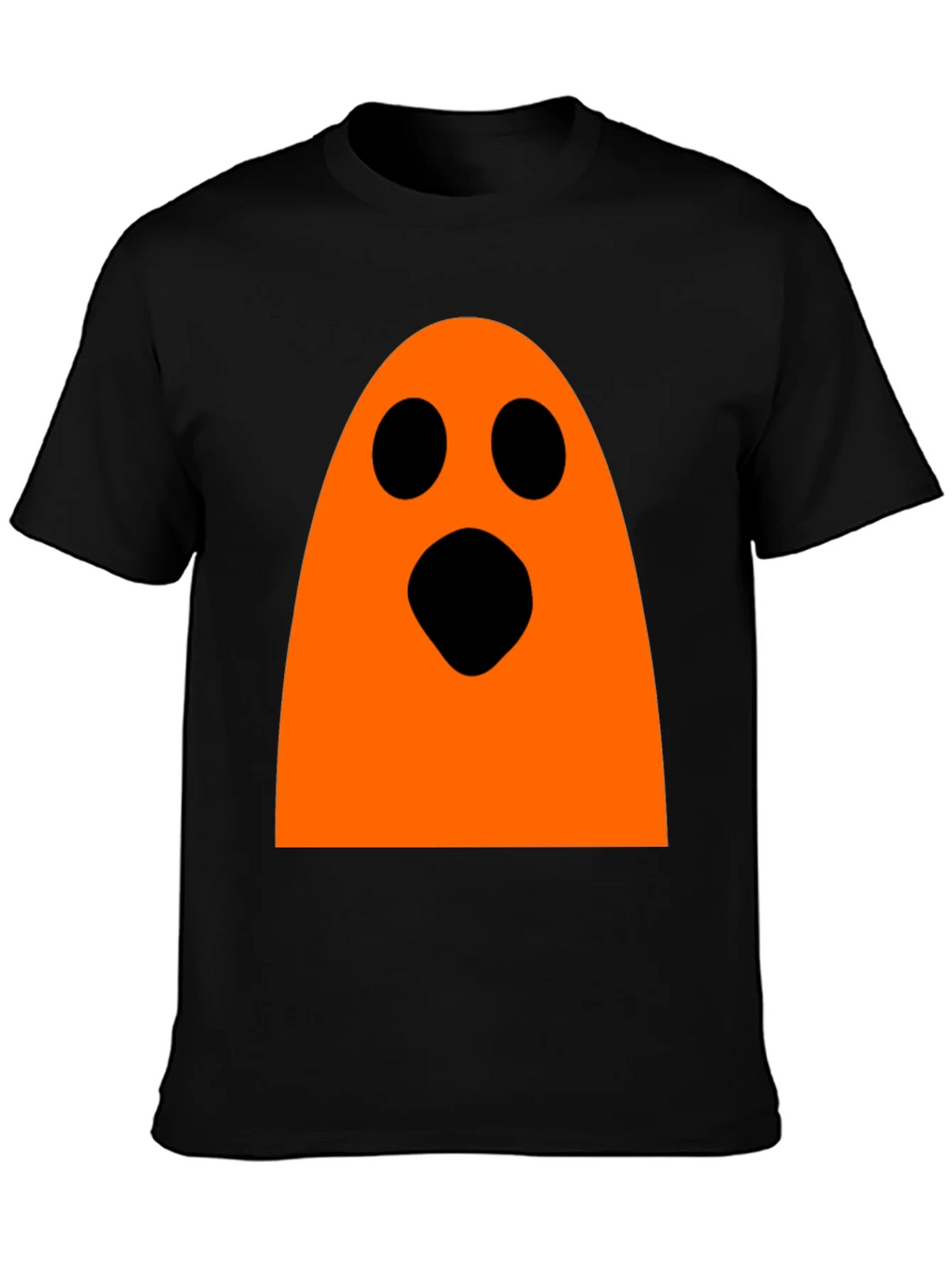 Halloween Ghost Graphic Tee - Black product image 3