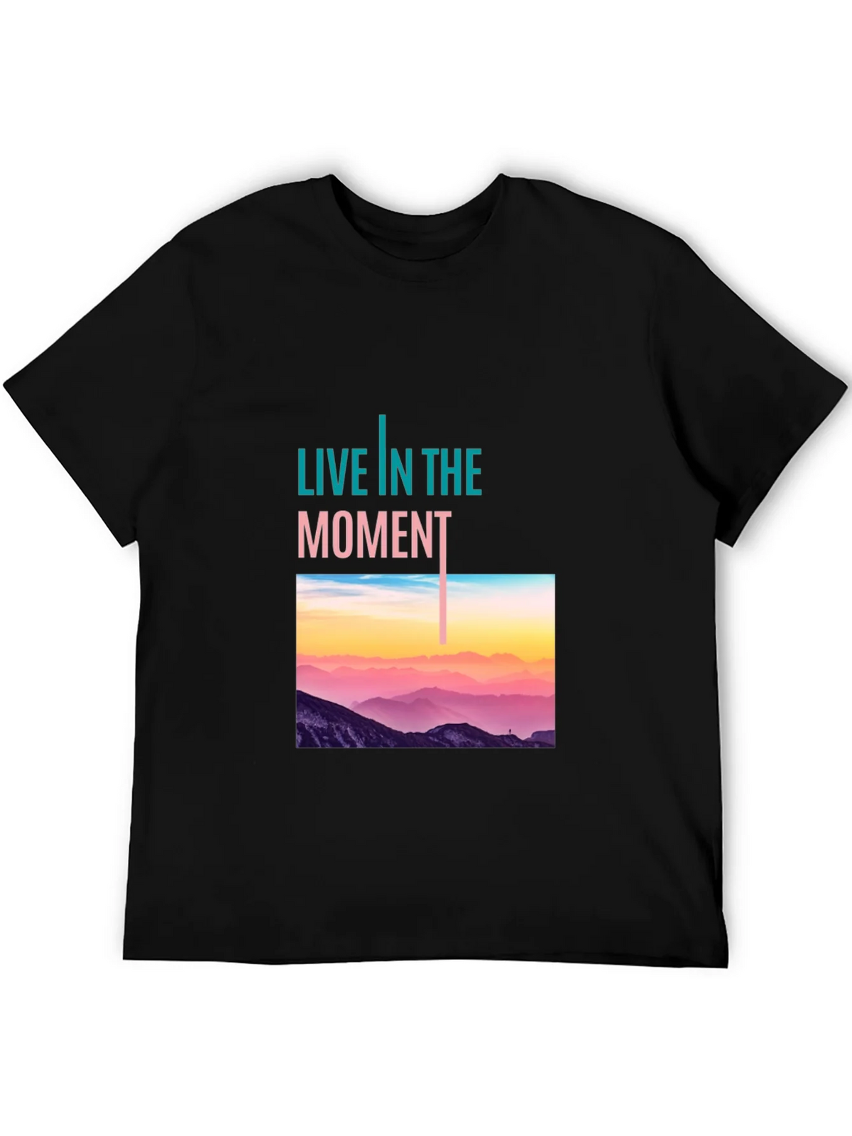Live In The Moment Graphic T-Shirt product image 4