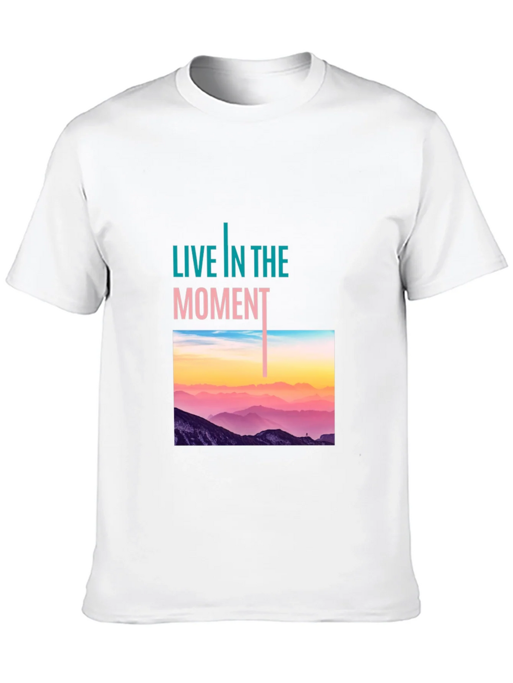Live In The Moment Graphic T-Shirt product image 7
