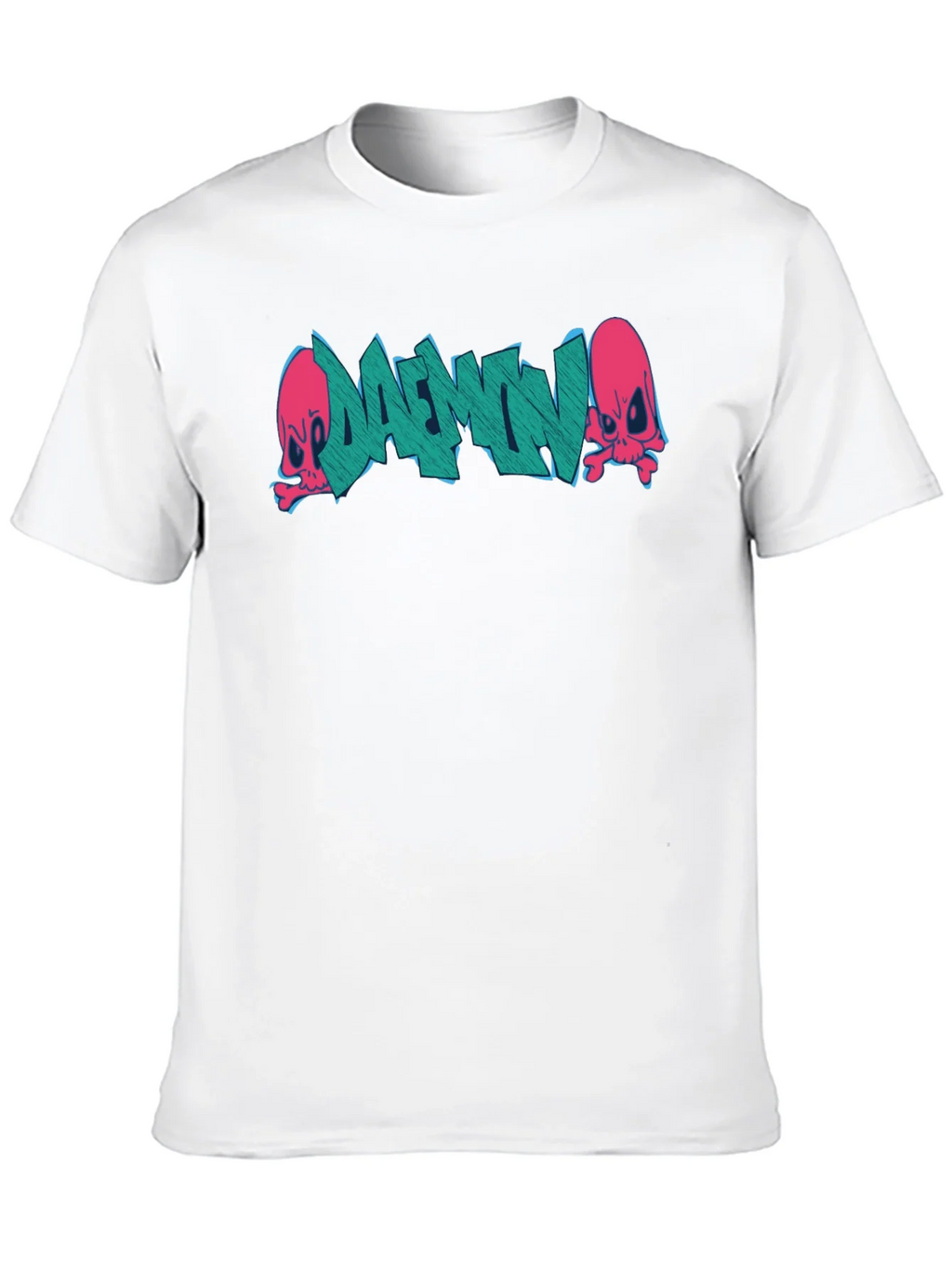 Daemon Graffiti Graphic T-Shirt - Black product image 9