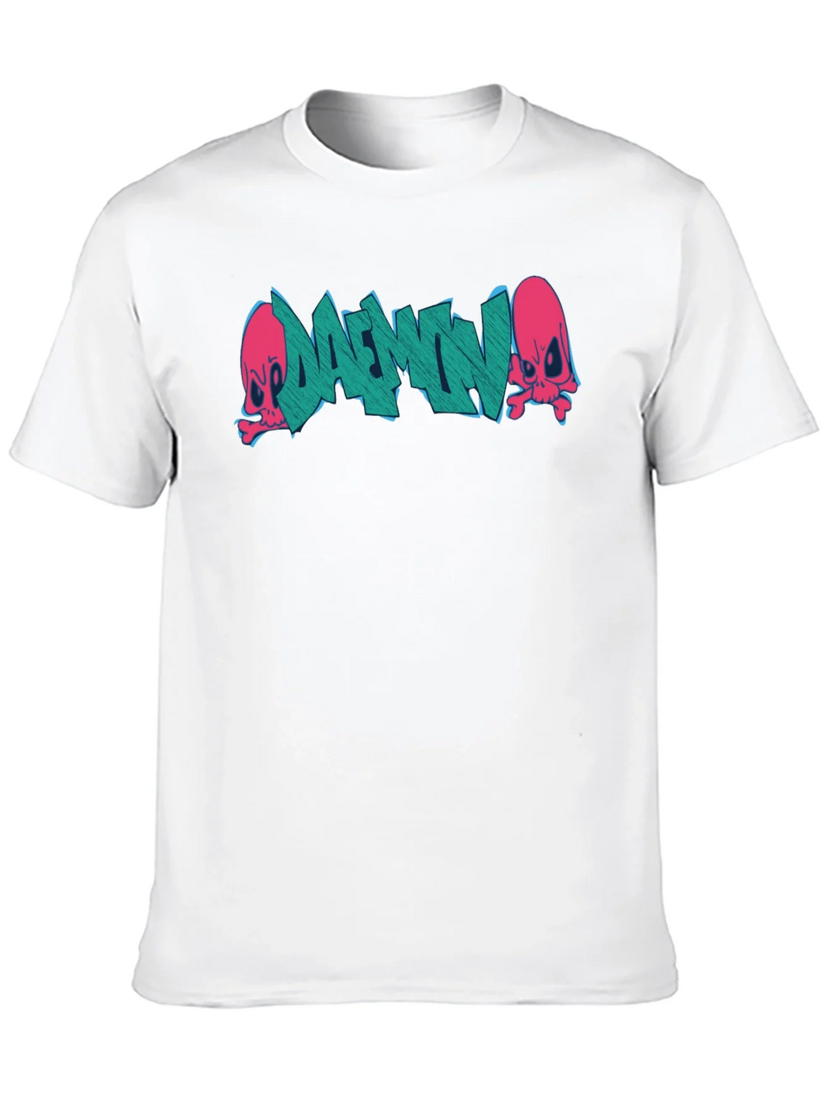 Daemon Graffiti Graphic T-Shirt - Black product image 9