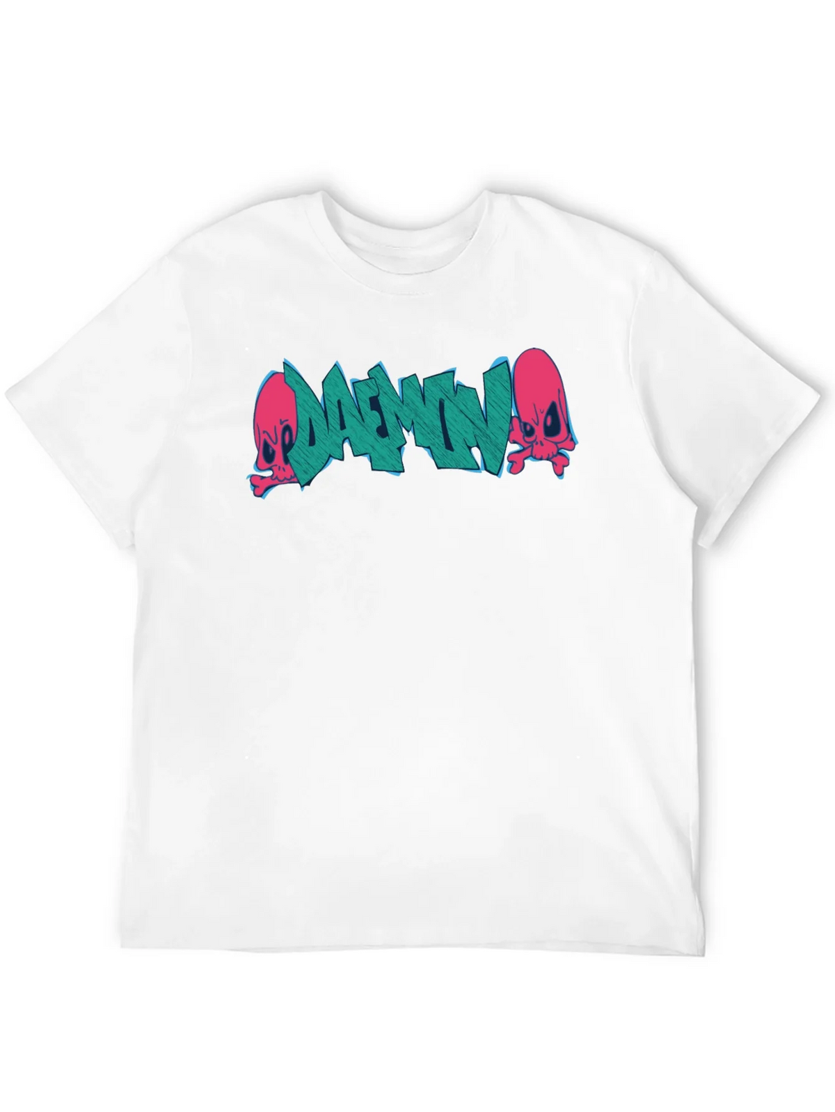 Daemon Graffiti Graphic T-Shirt - Black product image 11