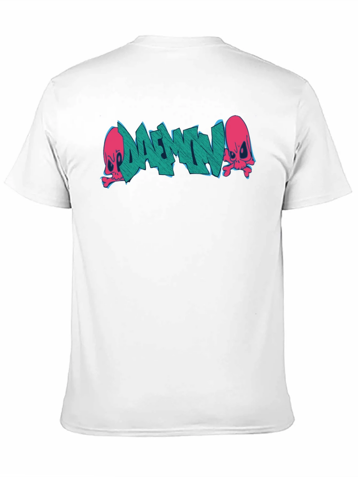 Daemon Graffiti Graphic T-Shirt - Black product image 10