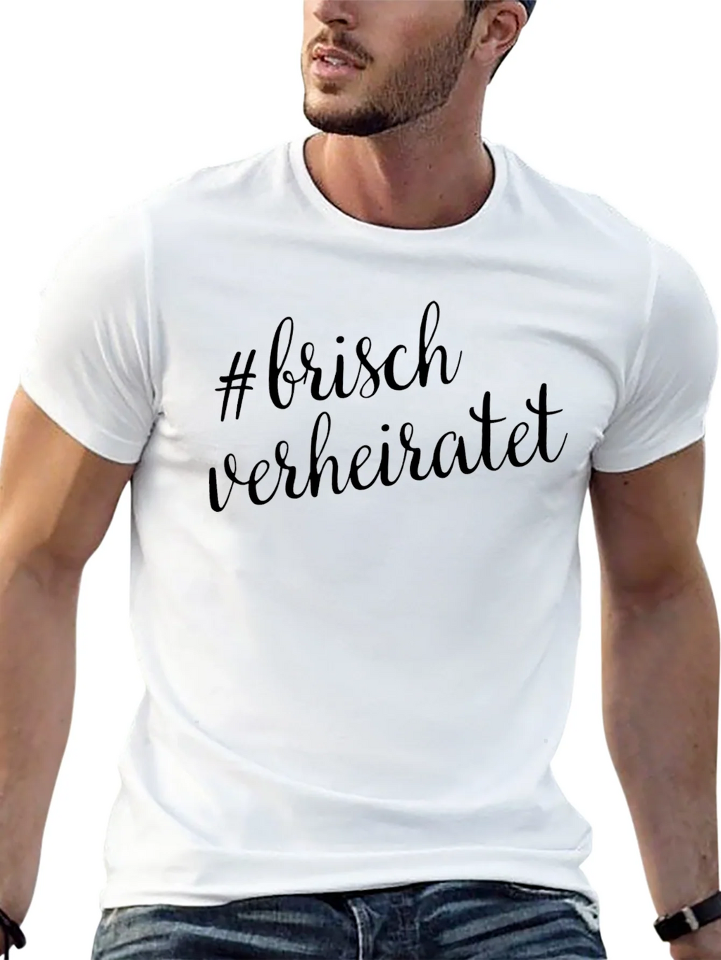 Newlywed Bliss T-Shirt - #frischverheiratet product image 12