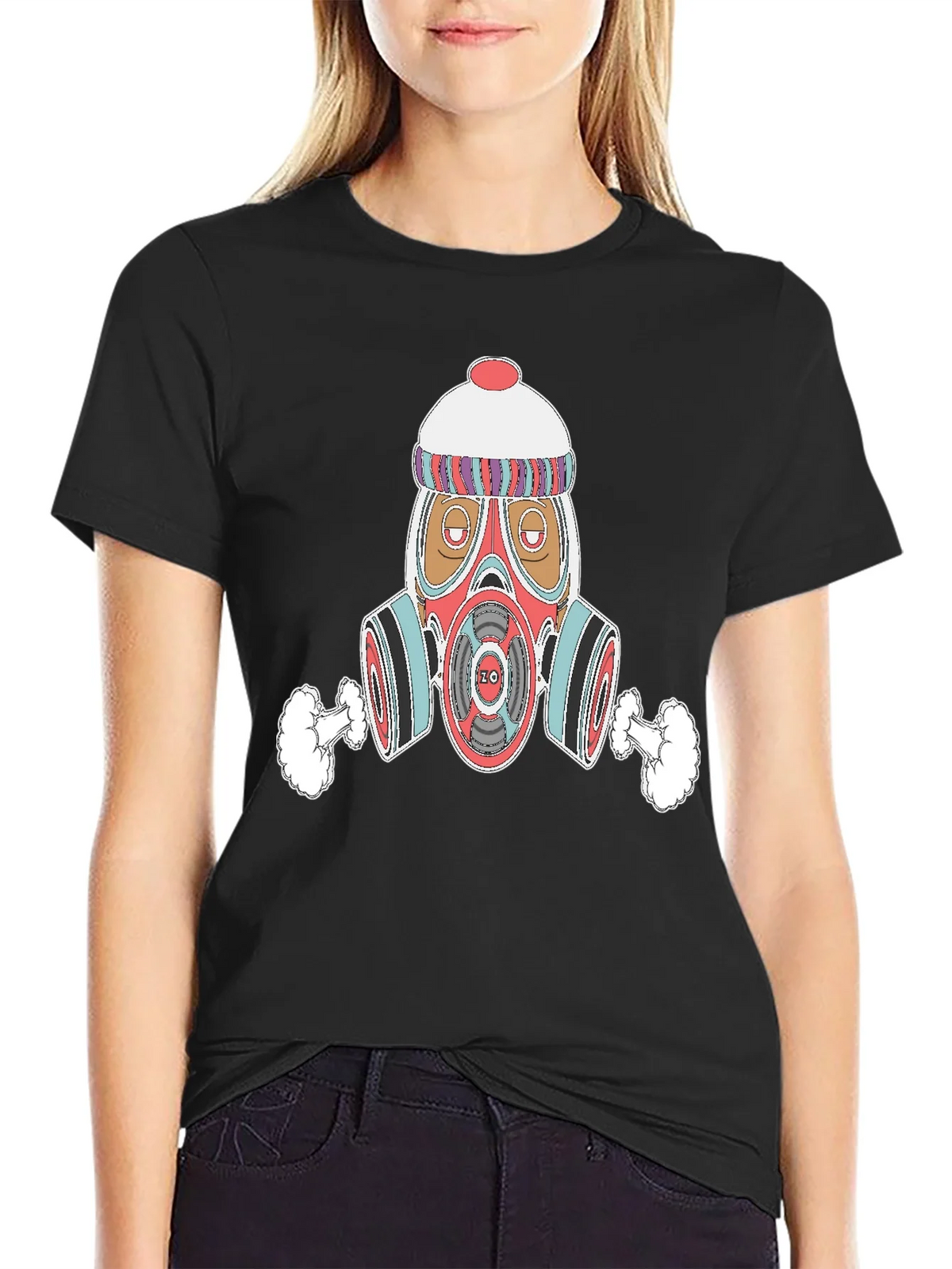 Gas Mask Graphic Tee - Urban Style product image 2