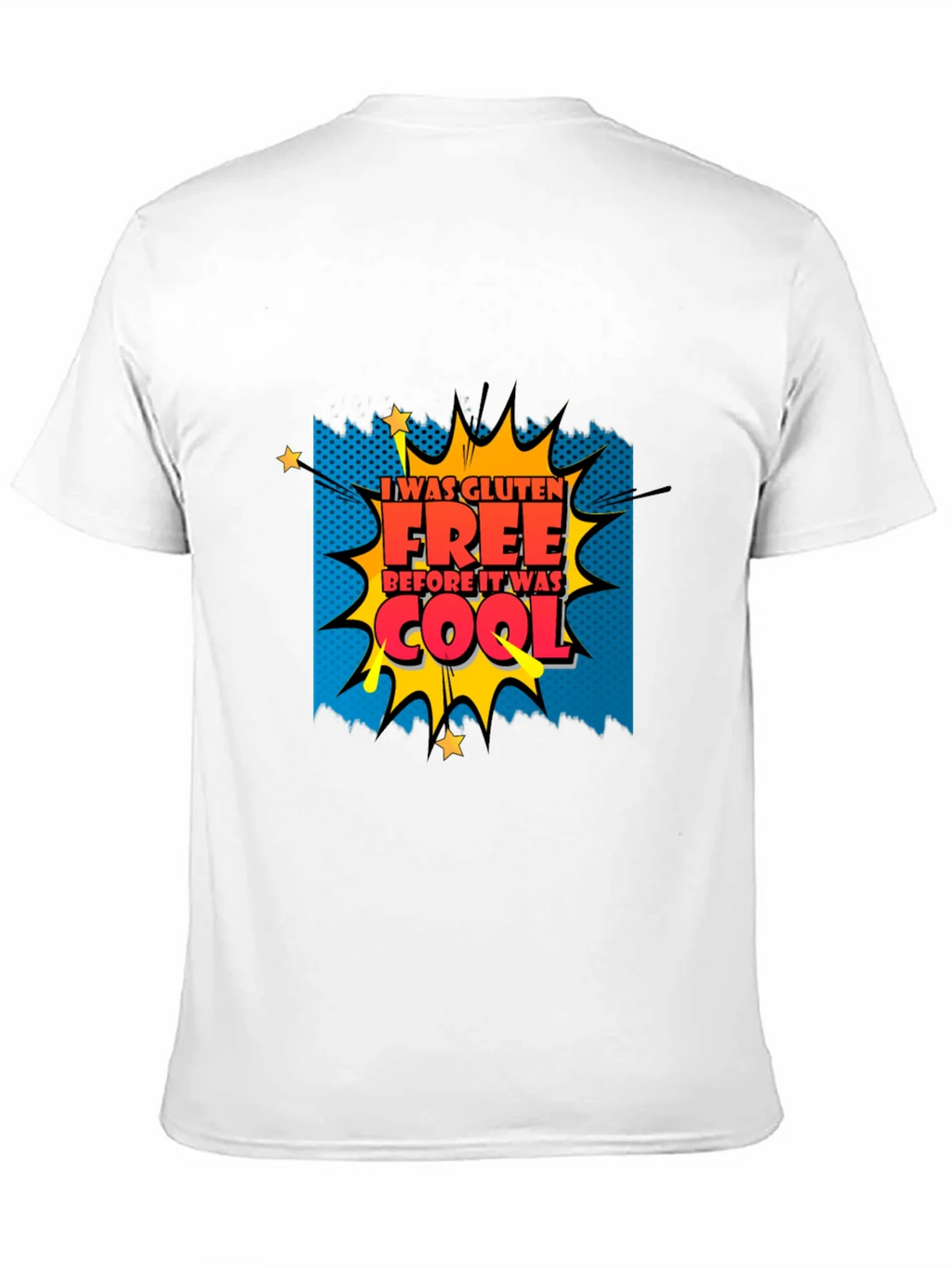 Gluten Free Before It Was Cool Graphic Tee - Black product image 10