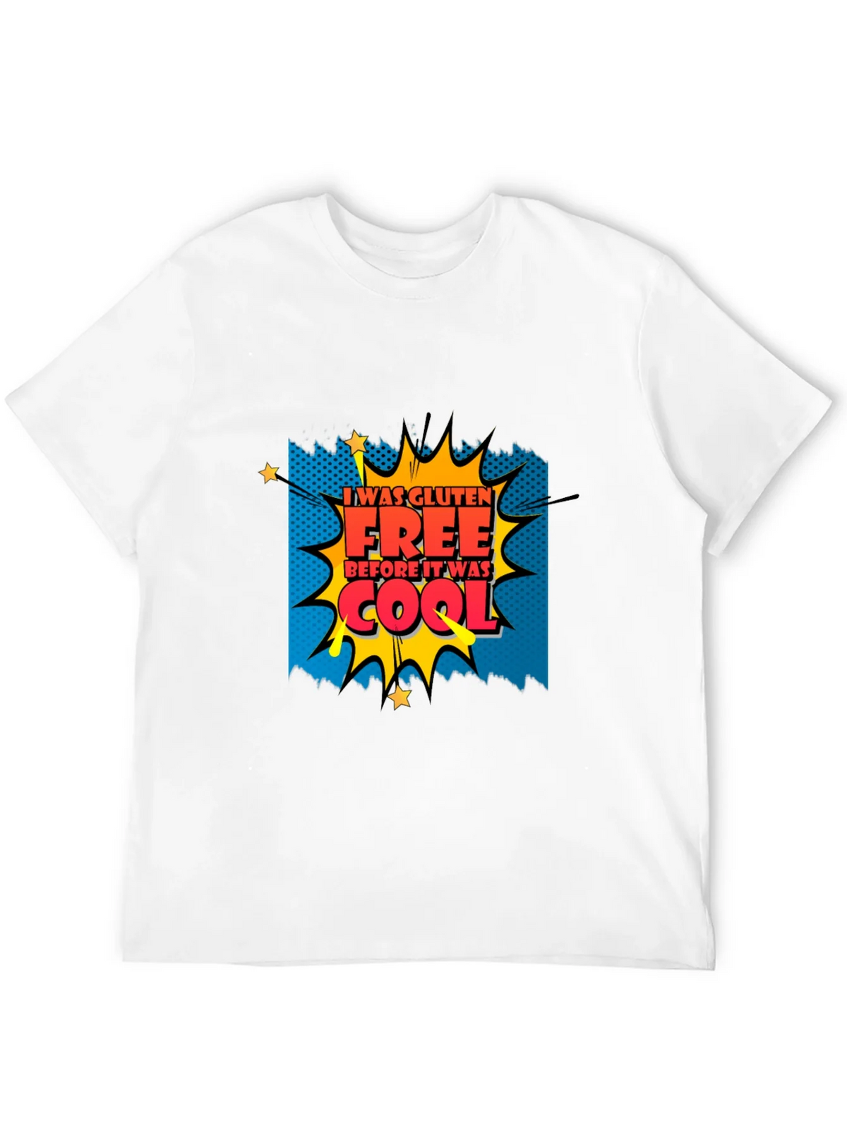 Gluten Free Before It Was Cool Graphic Tee - Black product image 11