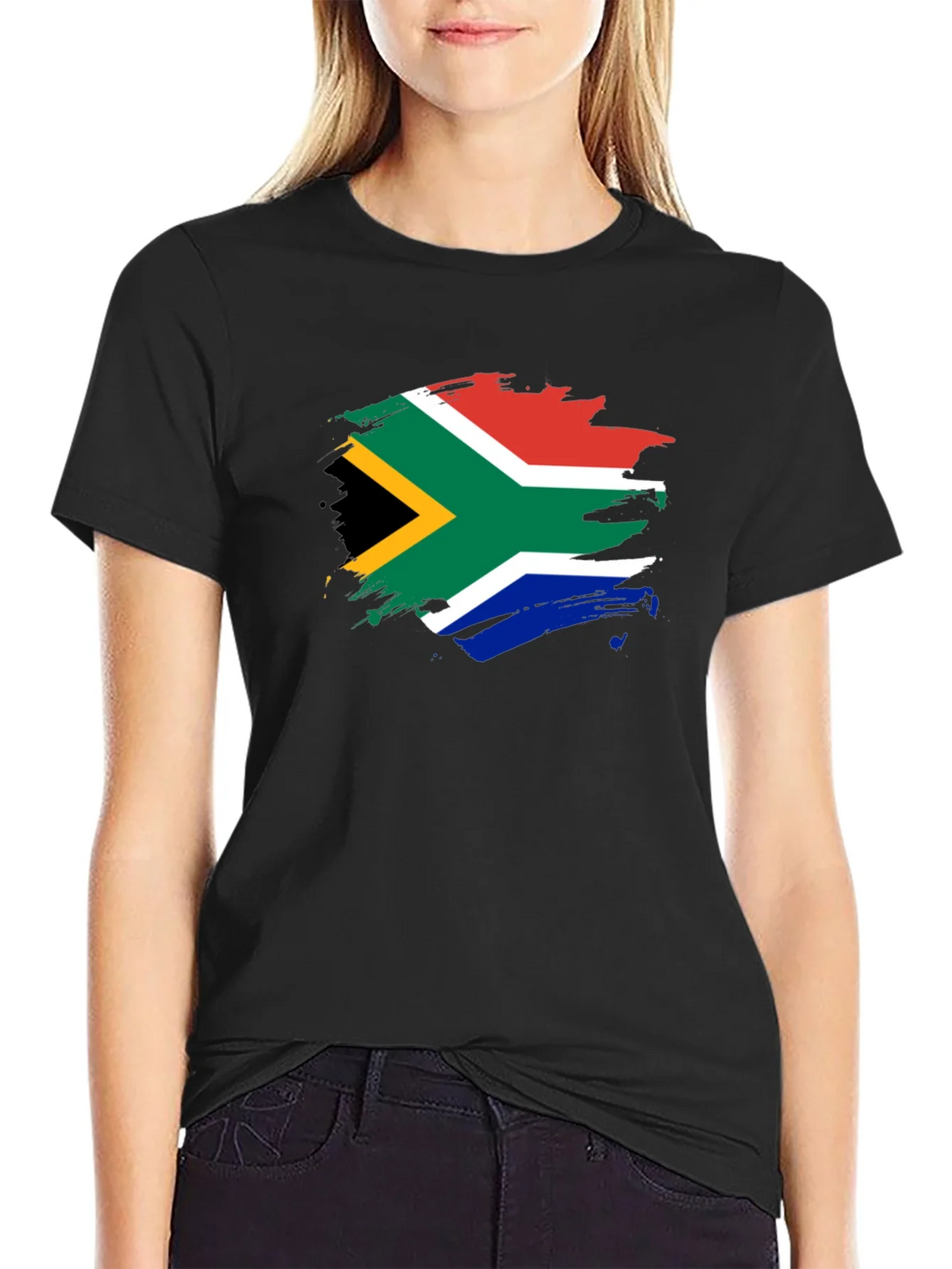 South Africa Flag T-Shirt - Mens product image 2