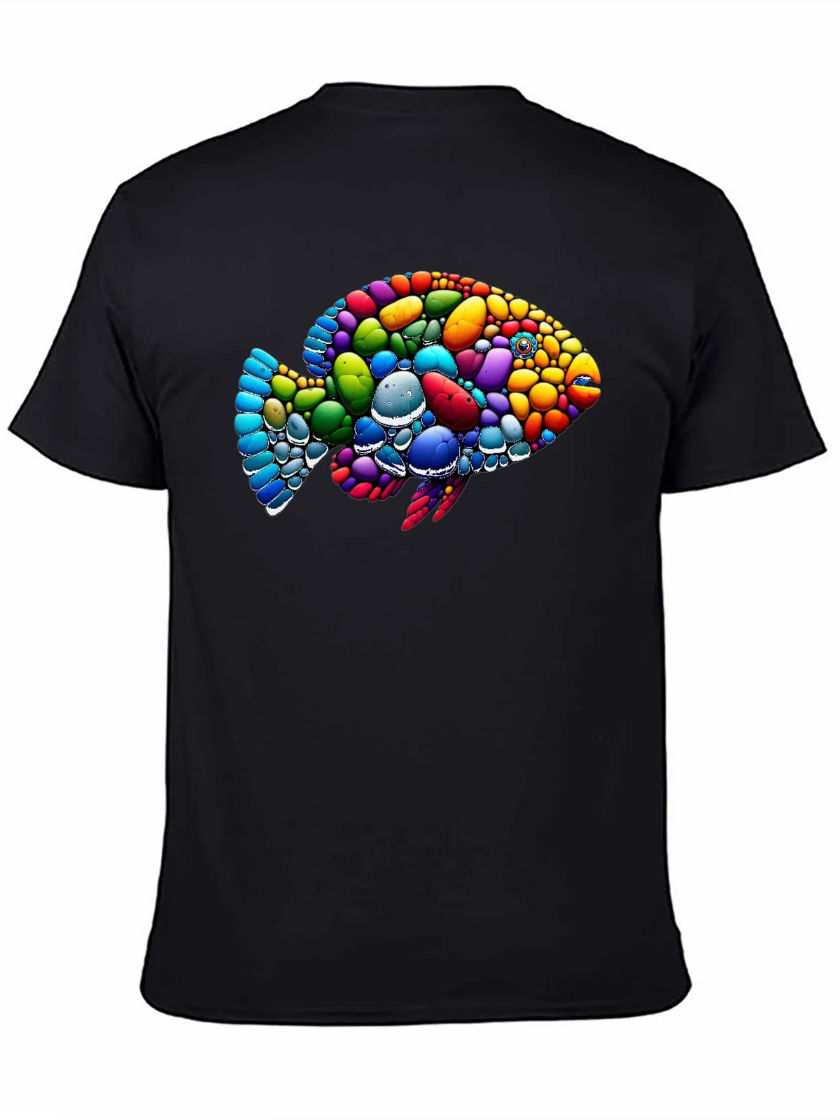 Colorful Fish Graphic T-Shirt product image 4