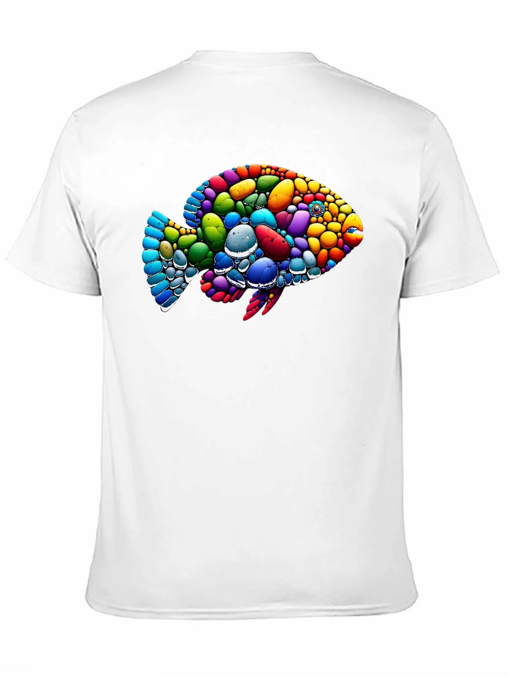 Colorful Fish Graphic T-Shirt product image 9