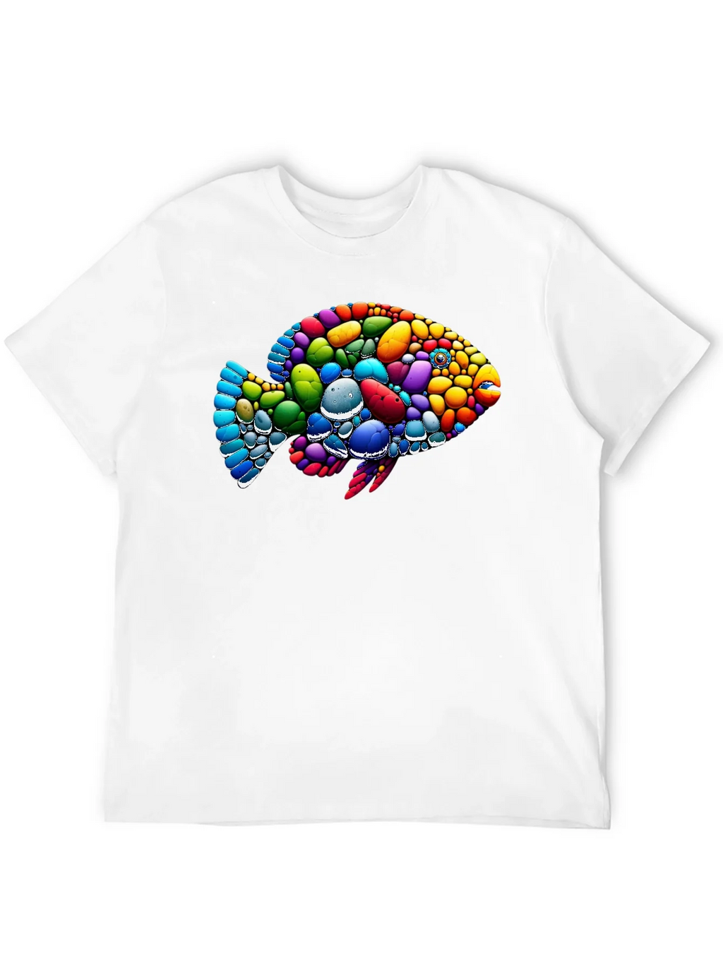 Colorful Fish Graphic T-Shirt product image 10