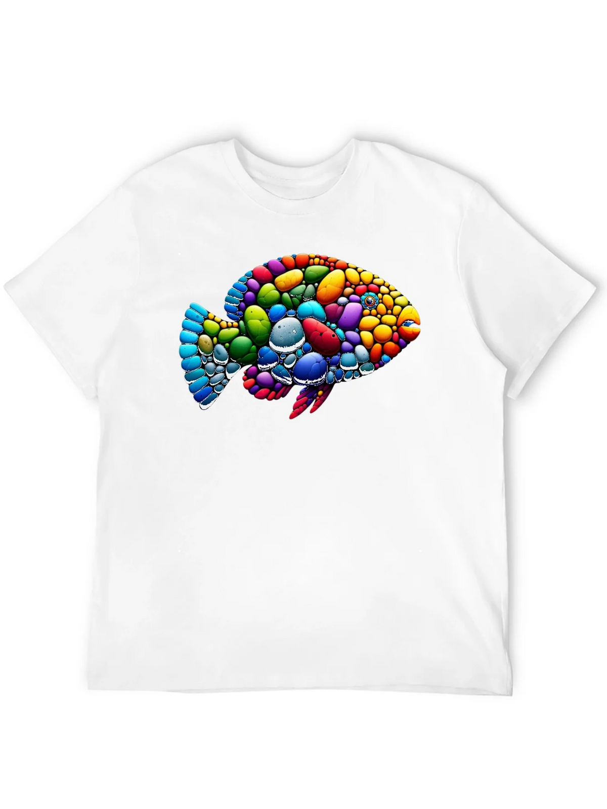 Colorful Fish Graphic T-Shirt product image 10