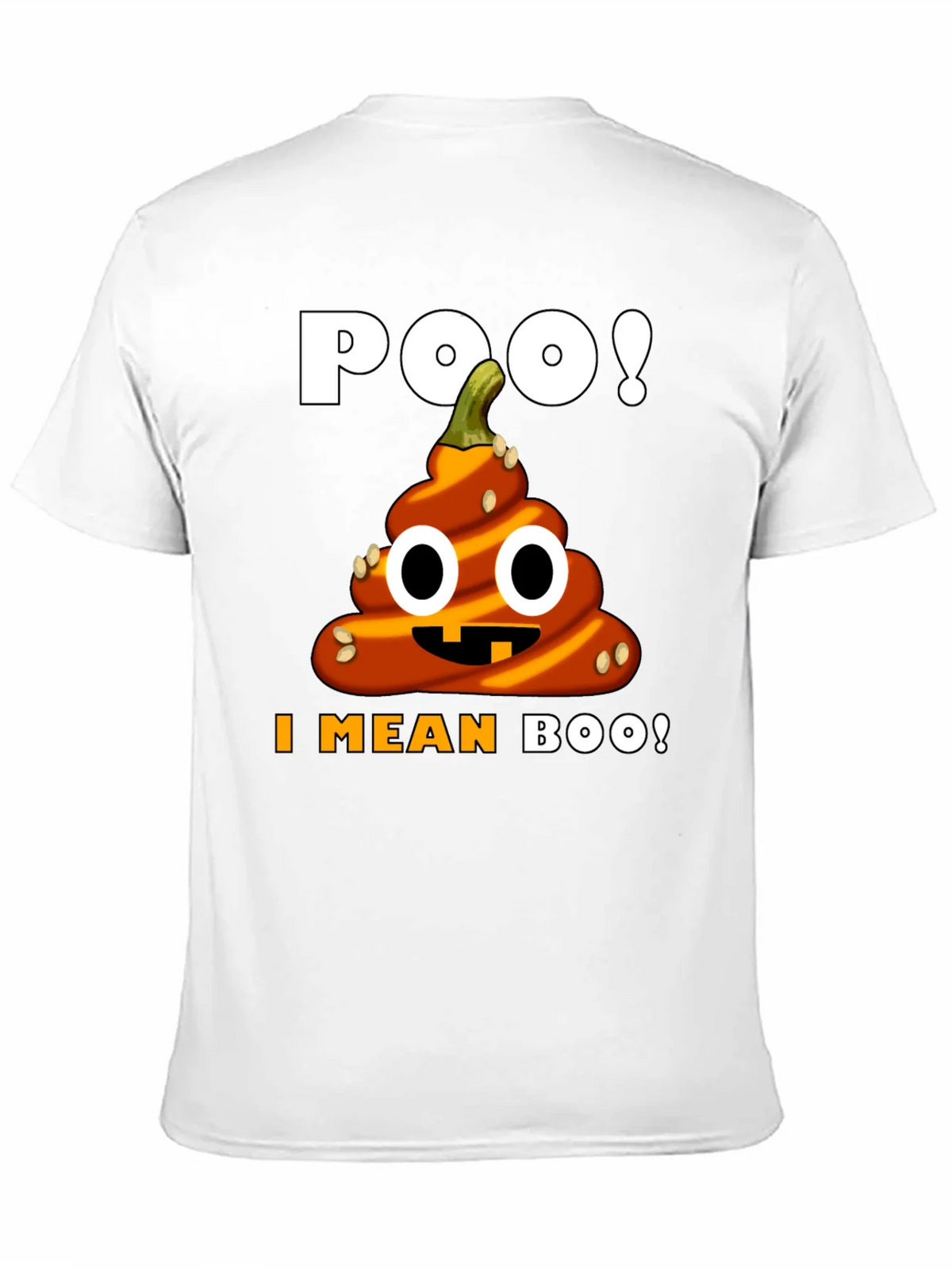Halloween Poop Emoji T-Shirt - Funny Pumpkin Costume Tee product image 10