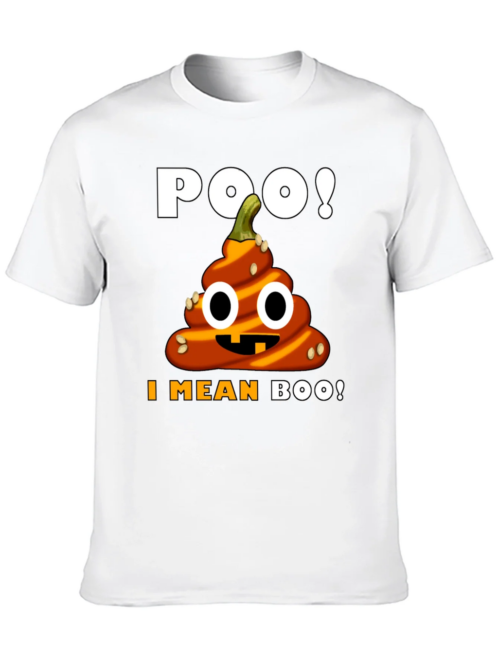 Halloween Poop Emoji T-Shirt - Funny Pumpkin Costume Tee product image 9