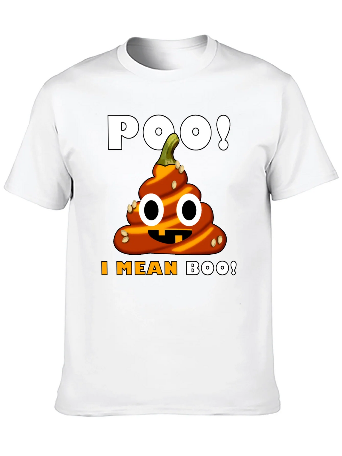 Halloween Poop Emoji T-Shirt - Funny Pumpkin Costume Tee product image 9